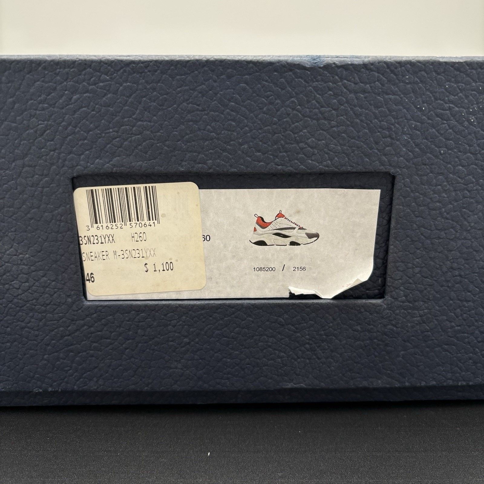 Dior Dior B22 ' White, Pink ' | GREAT CONDITION! Size US 13 / EU 46 - 23 Thumbnail