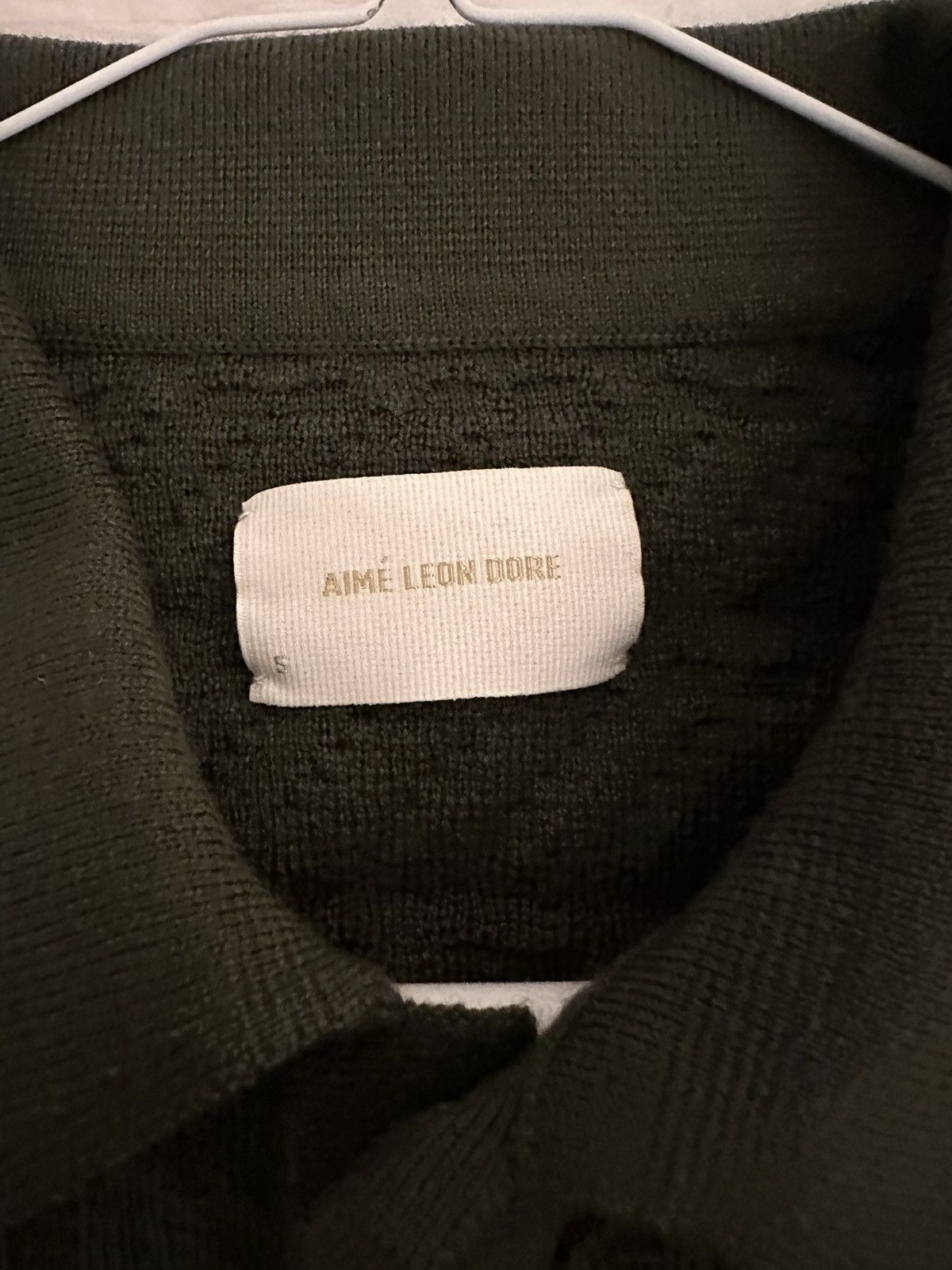 Aime Leon Dore Aime Leon Dore Knit Polo (Green) Size US S / EU 44-46 / 1 - 4 Thumbnail
