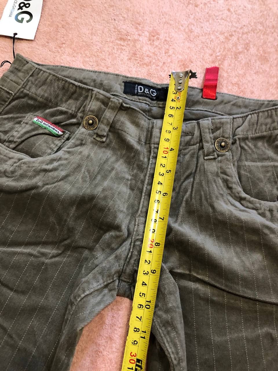 Dolce & Gabbana vintage D&G Denim pants luxury Dolce&Gabbana jeans Y2K Size 29" - 19 Thumbnail