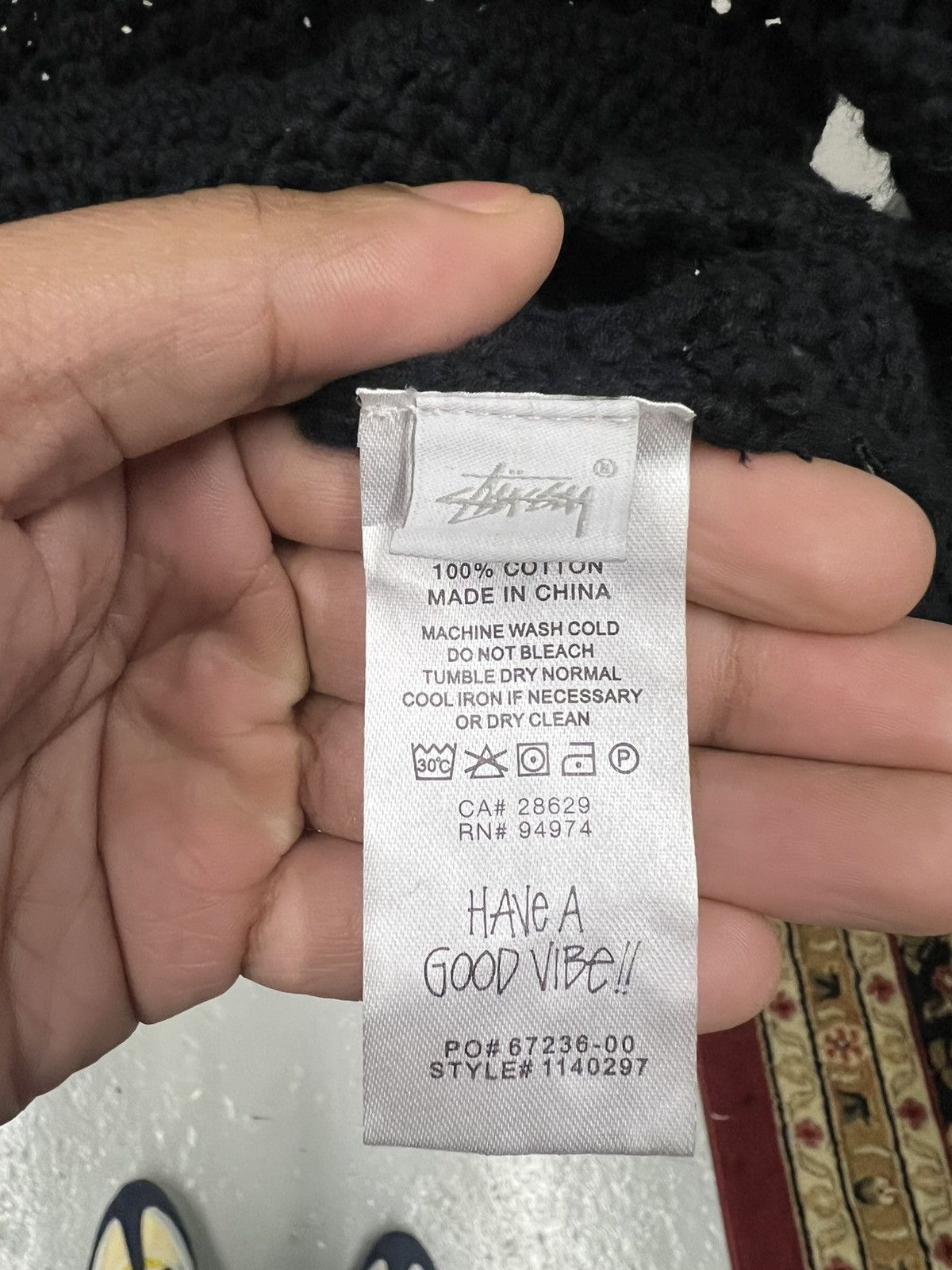 Stussy Stussy knitted Top size M Size US M / EU 48-50 / 2 - 6 Thumbnail