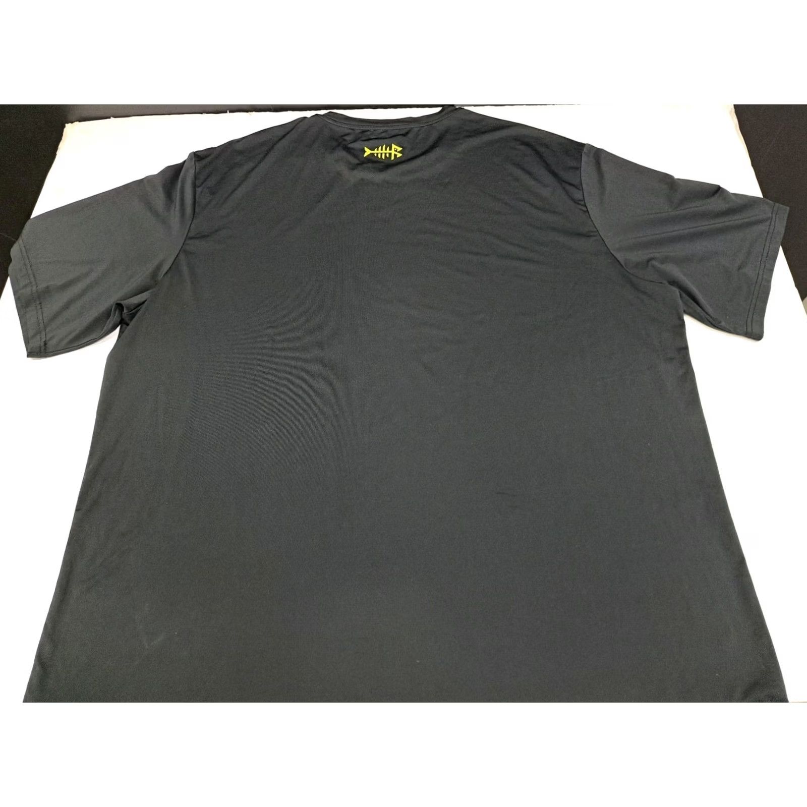 Vintage BassDash Mens Short Sleeve Fishing Shirt UPF 50 UV Stretch Black 3XL #6982 Size US XXL / EU 58 / 5 - 3 Thumbnail