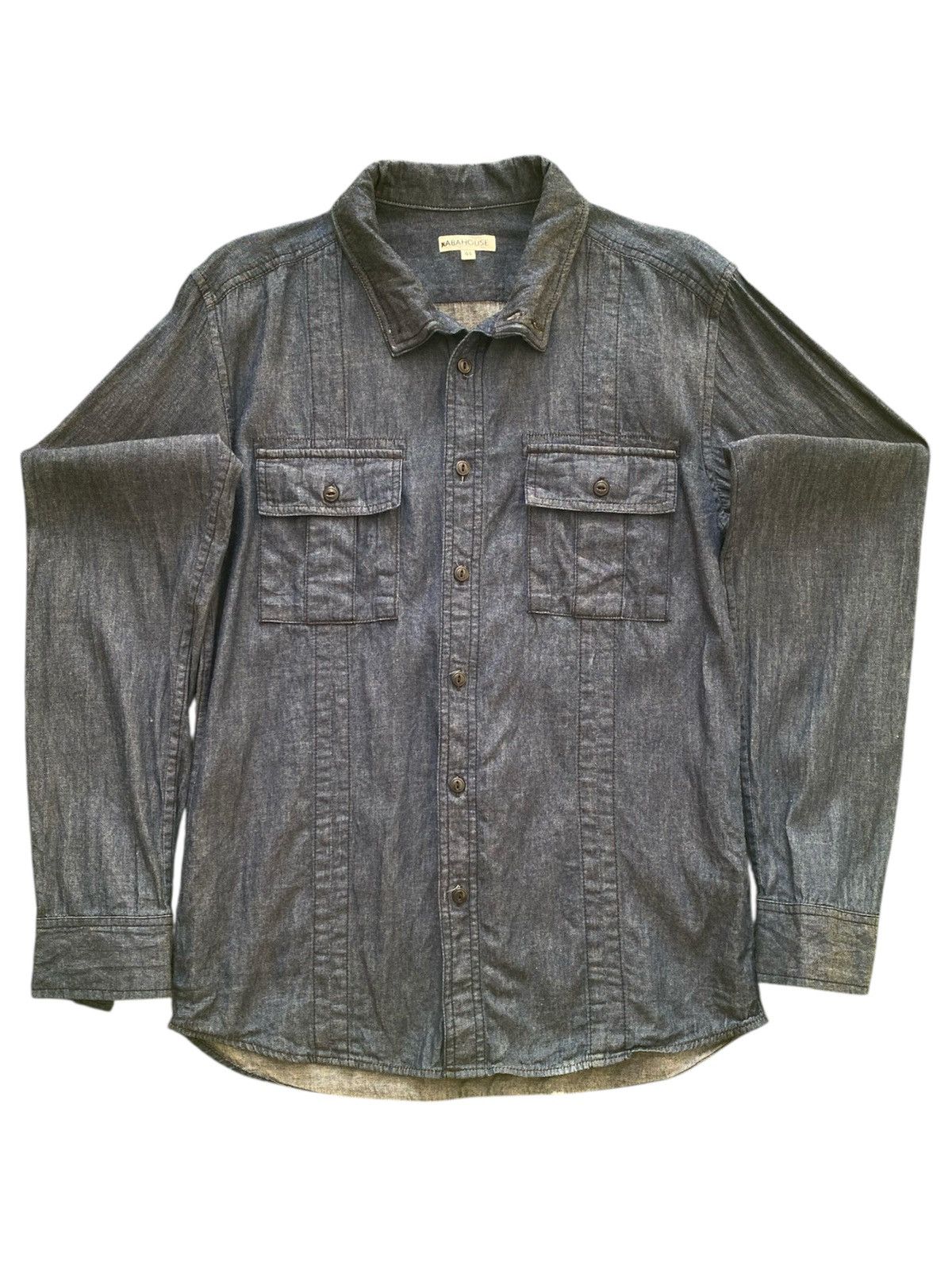ABAHOUSE ABAHOUSE Denim Shirts Size US M / EU 48-50 / 2 - 1 Thumbnail