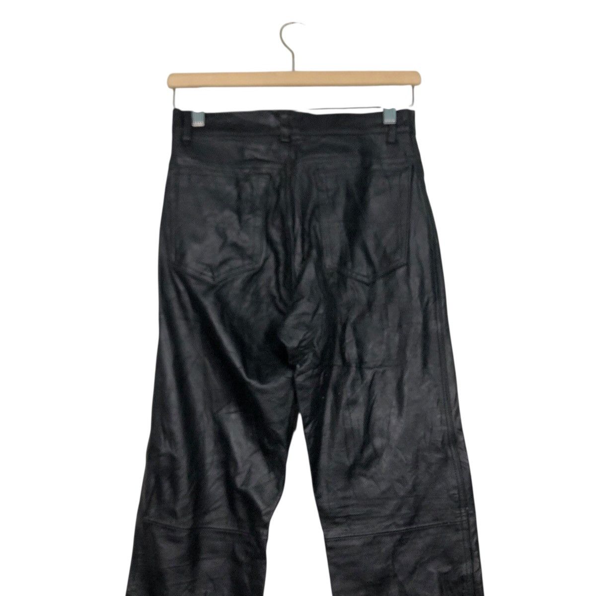 Hysteric Glamour 📌Vintage Racing Leather Pants Non Grade Cosmic Power Size US 26 / EU 42 - 11 Thumbnail