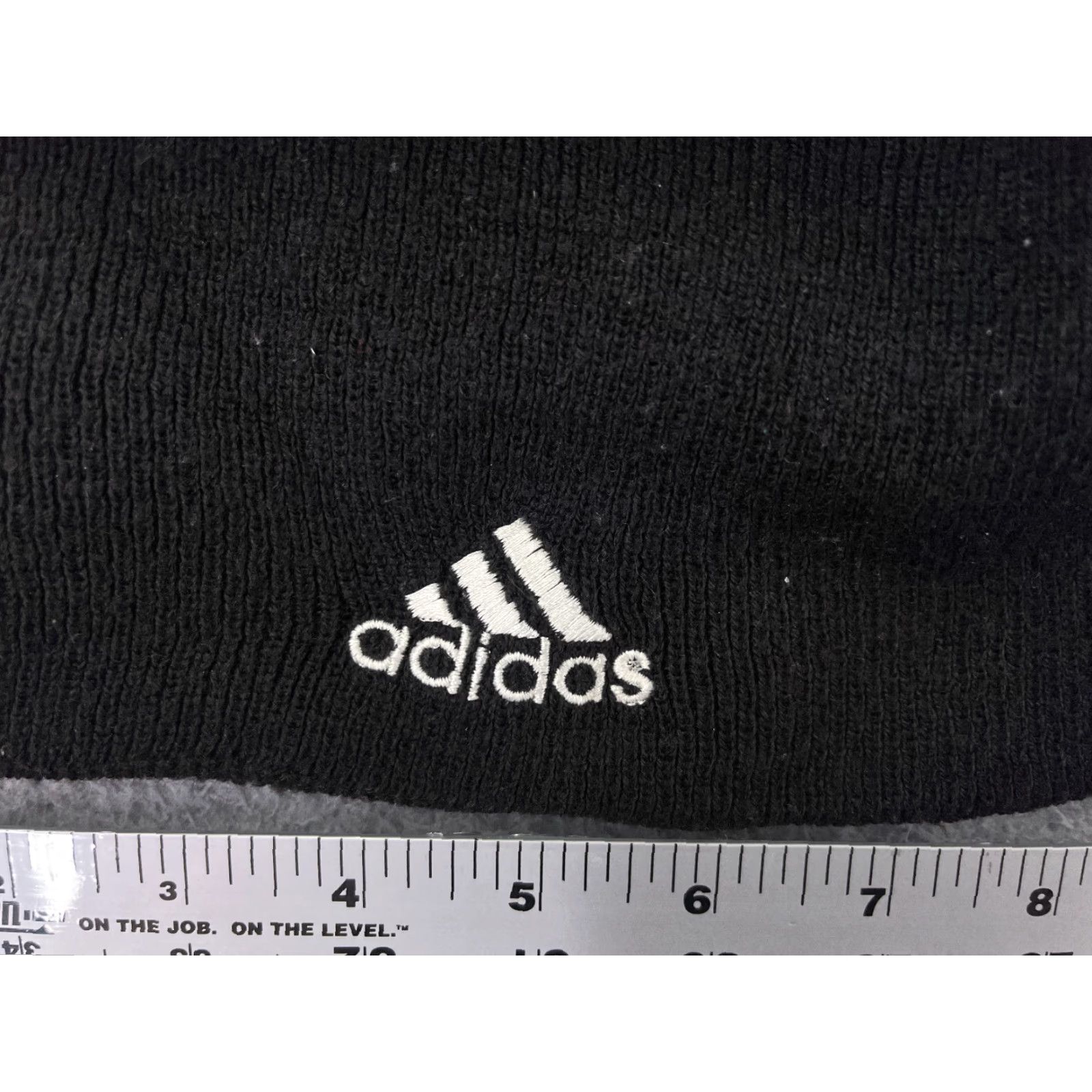 Adidas Adidas Beanie Adult One Size Black MLS Real Salt Lake Soccer Logo Acrylic Knit Size ONE SIZE - 2 Thumbnail