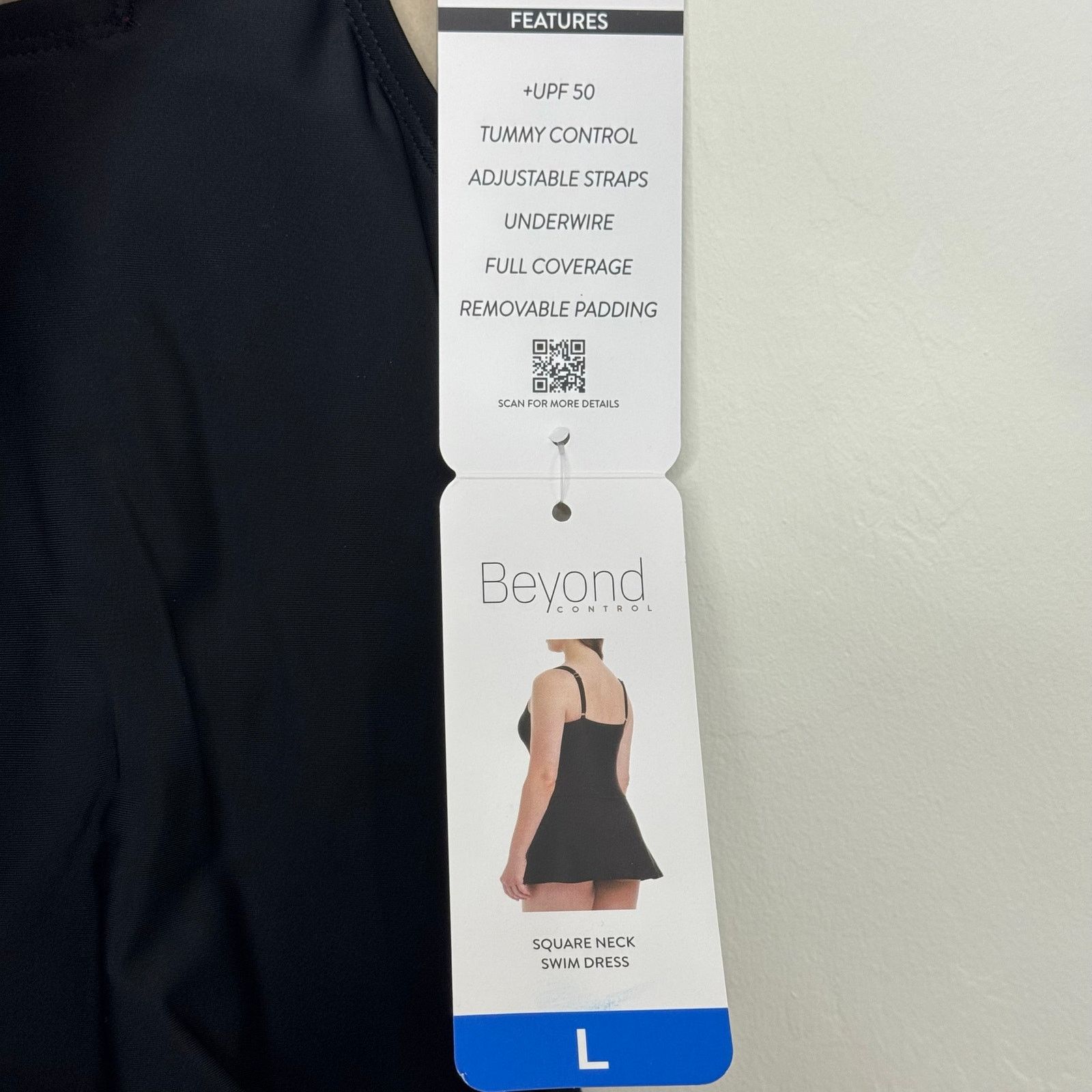 Other Beyond Control Womens Swim Dress Tummy Control Adjustable St Size ONE SIZE - 8 Thumbnail