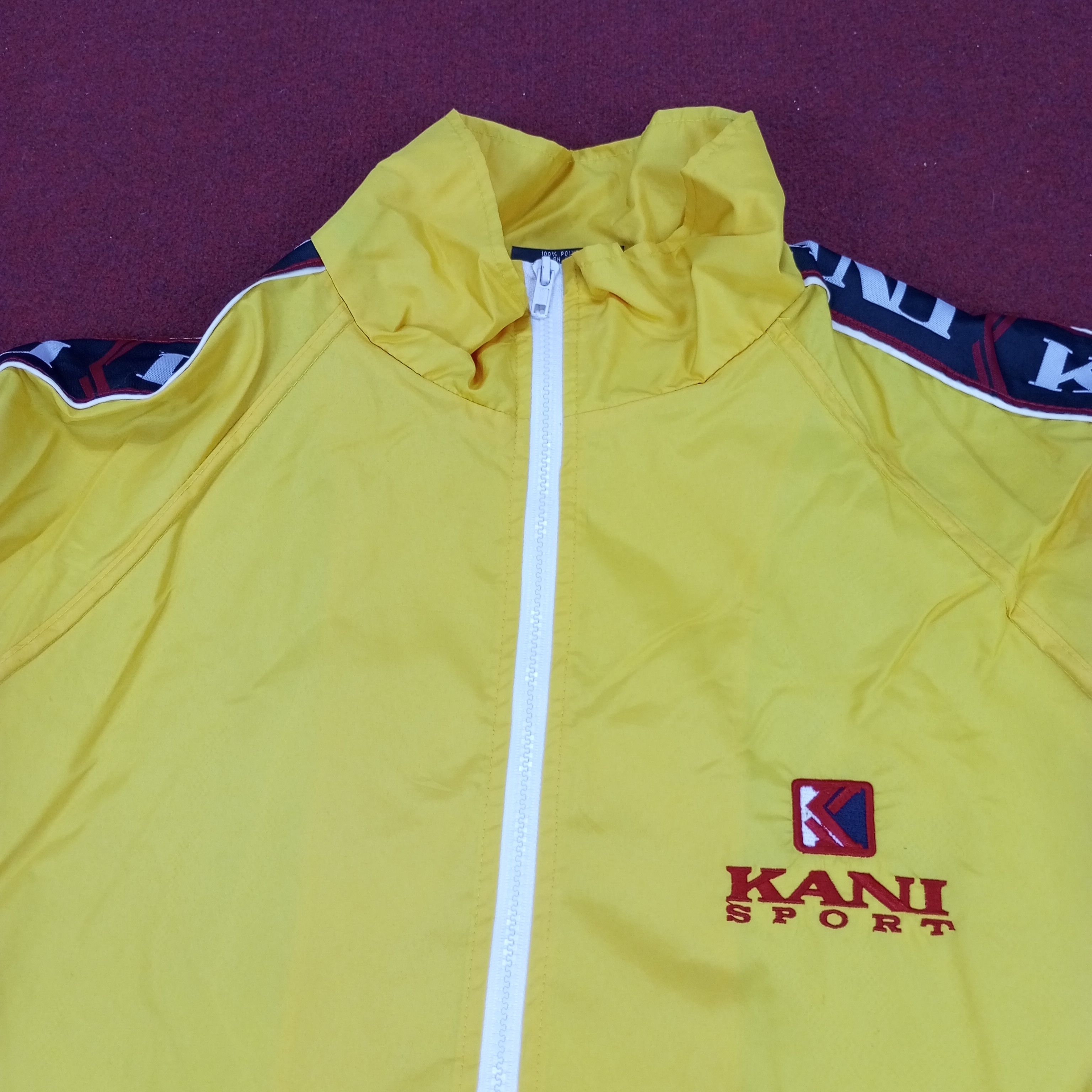Karl Kani × Vintage Kani Sport Sportswear Style Big Spellout Design Jacket Size US L / EU 52-54 / 3 - 4 Thumbnail