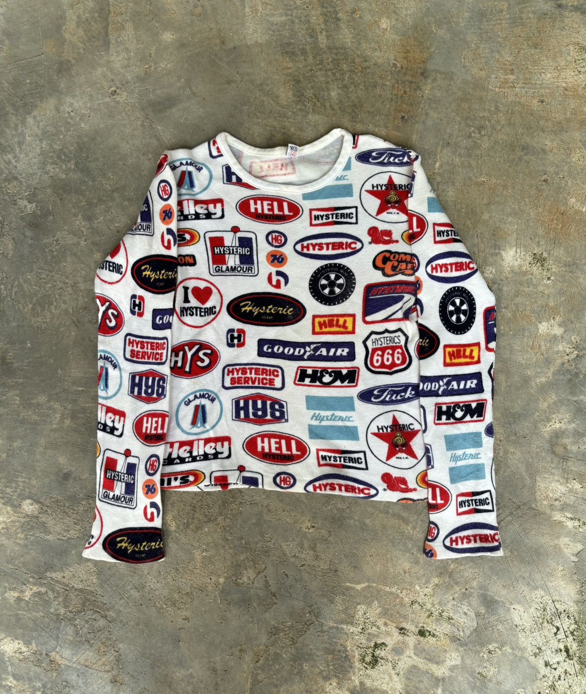 Hysteric Glamour Hysteric Glamour Slick Full Logo Crop top Women's Size XS / US 0-2 / IT 36-38 - 1 Thumbnail