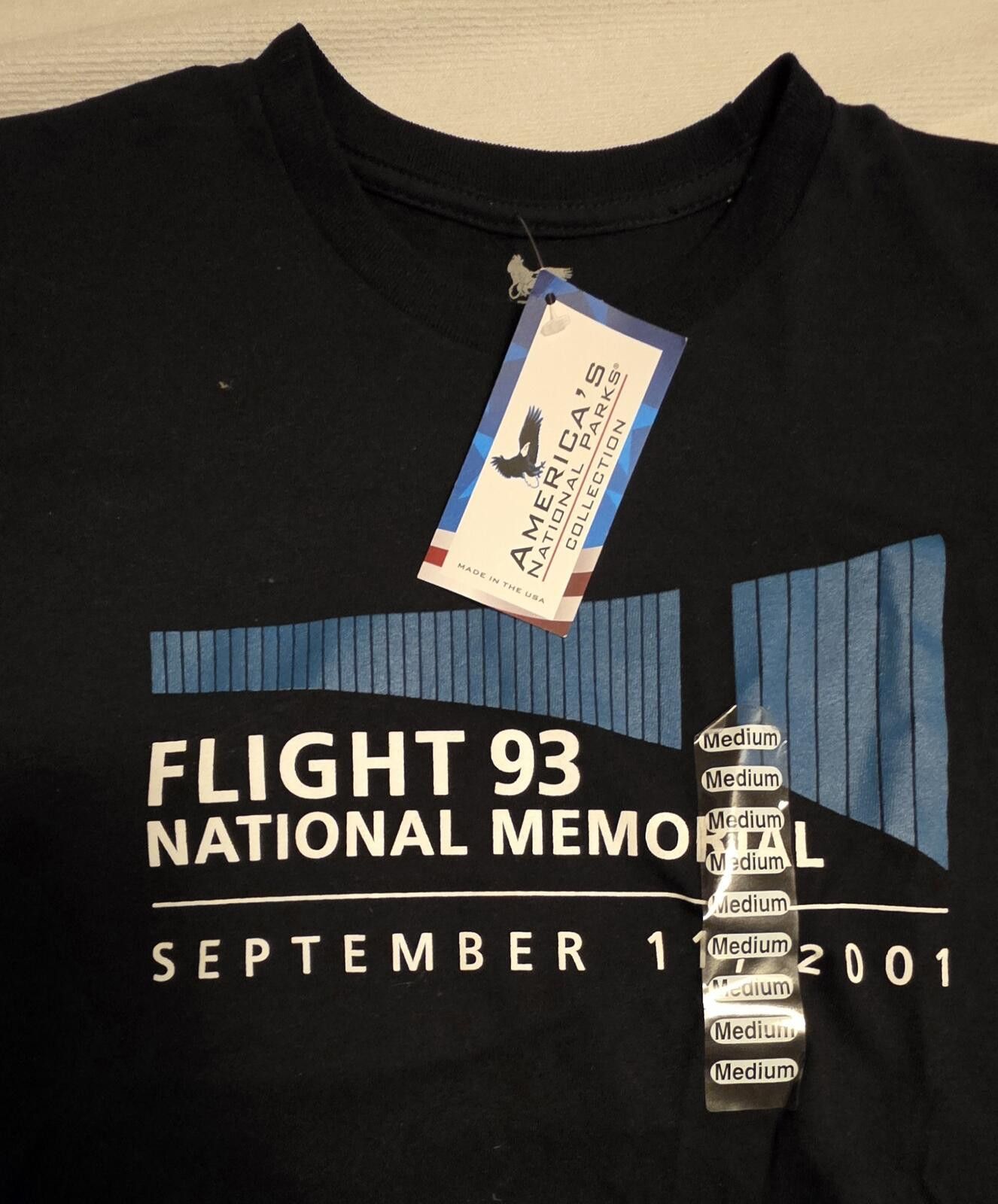Other Flight 93 National Memorial September 11 2001 Black T-Shirt Size ONE SIZE - 3 Thumbnail