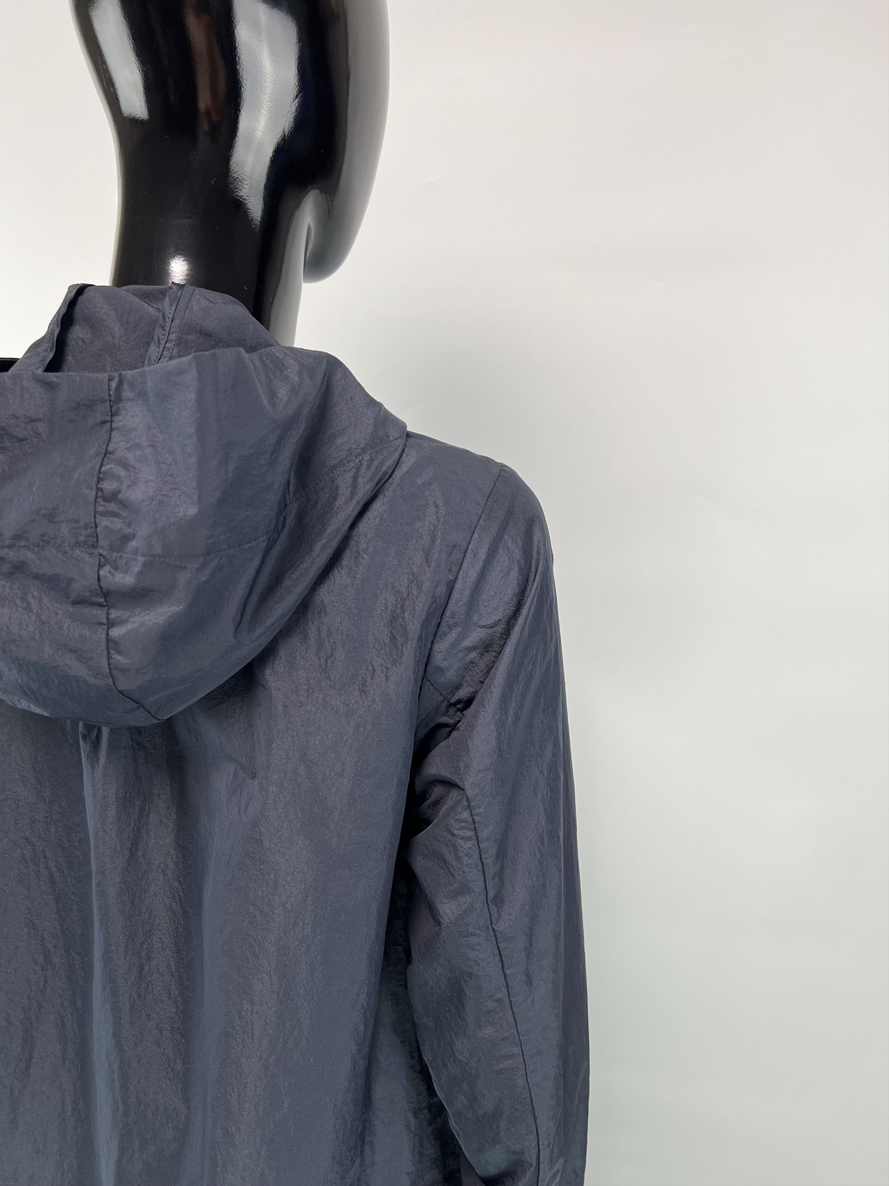 Other Lis Lareida Navy Blue Nylon Hooded Jacket Size S / US 4 / IT 40 - 10 Thumbnail