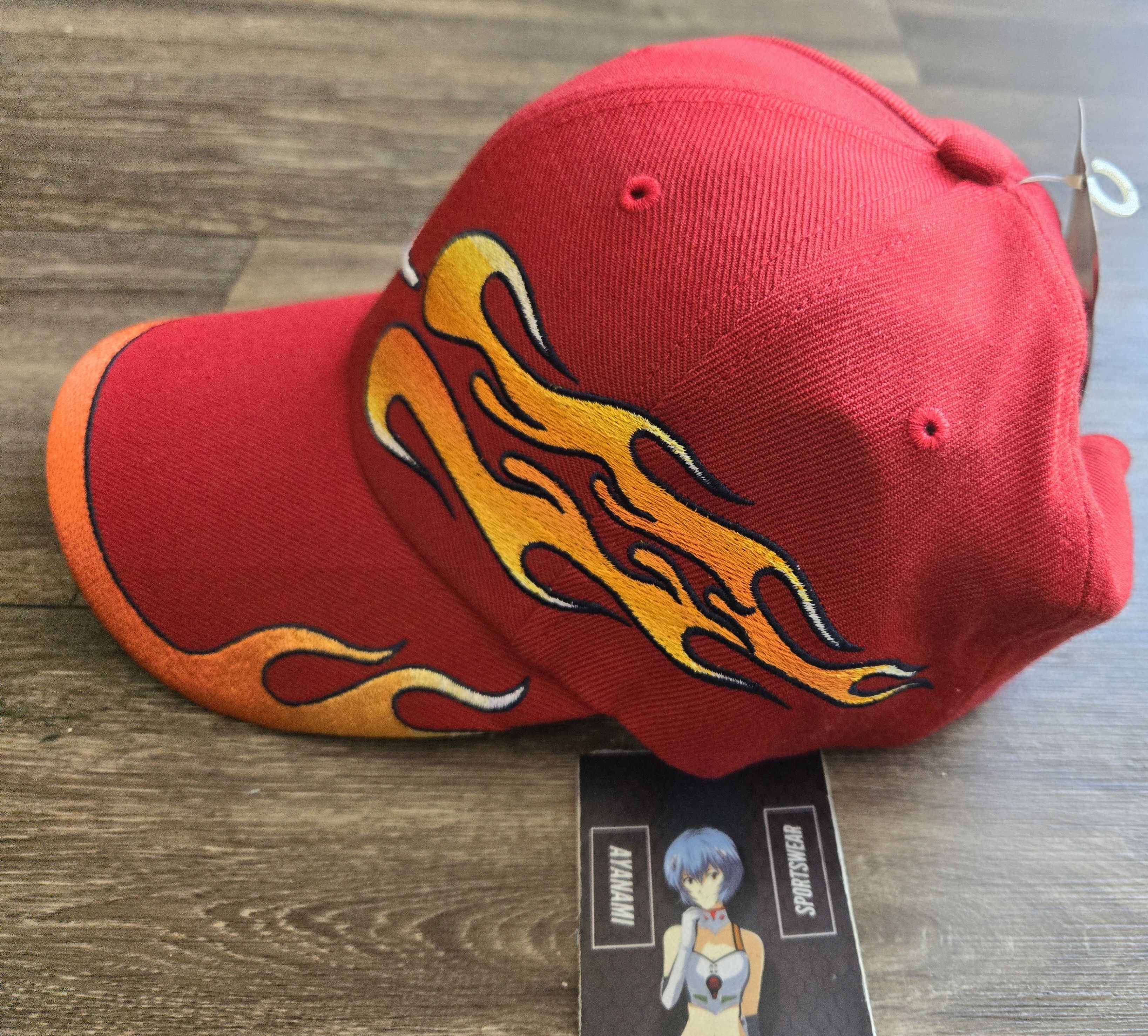 Nike Swoosh Flames Hat Size ONE SIZE - 3 Thumbnail