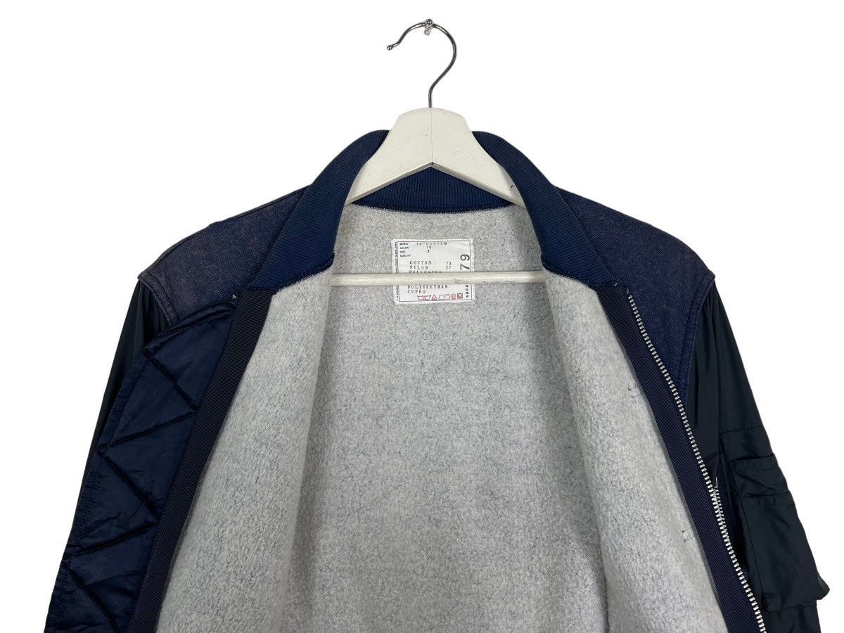 Sacai 🔥 SS14 SACAI LIGHT BOMBER JACKET MADE IN JAPAN Size US M / EU 48-50 / 2 - 11 Thumbnail
