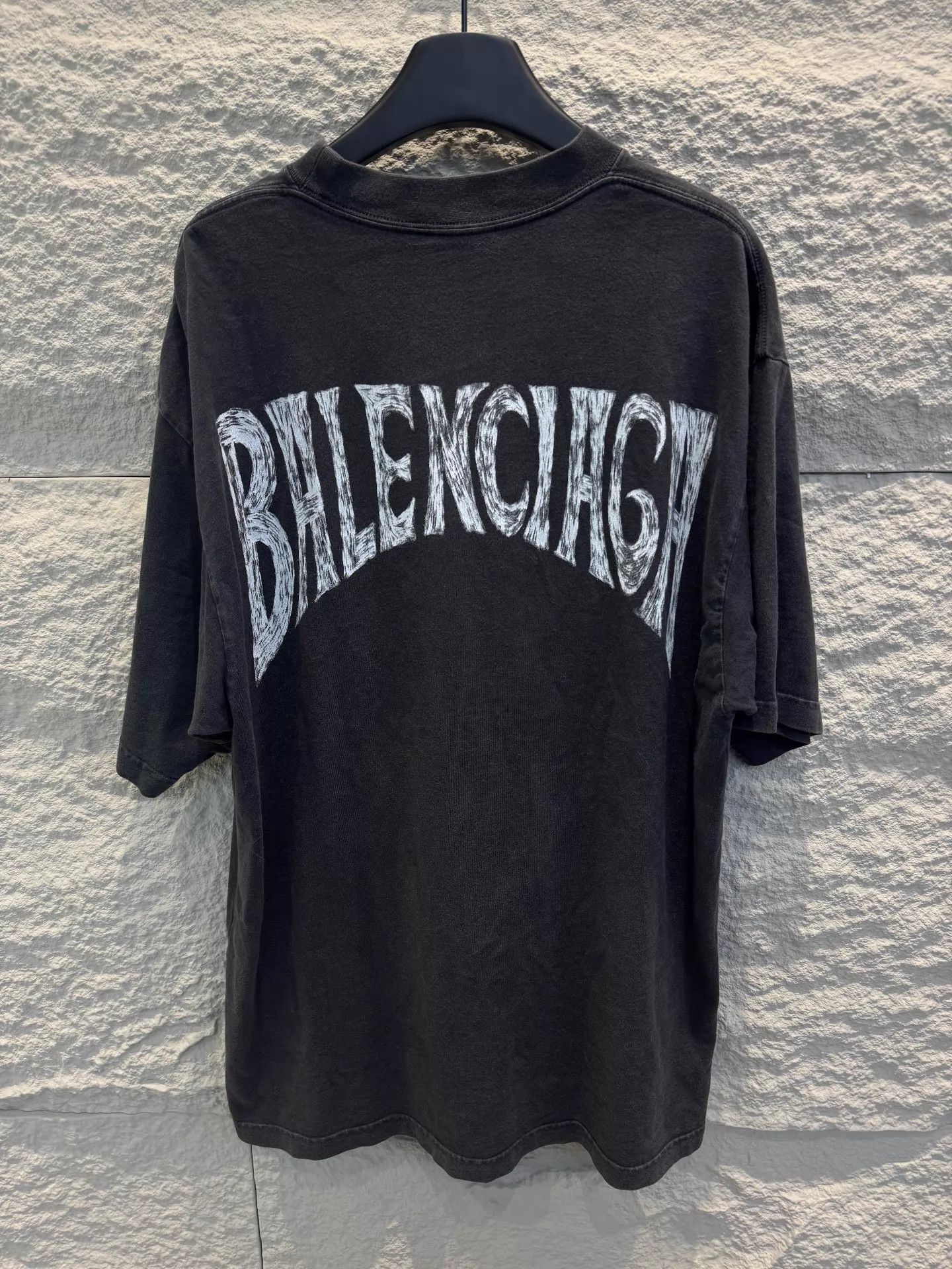 Balenciaga Balenciaga Paris print short sleeve unisex tee Size US S / EU 44-46 / 1 - 3 Thumbnail