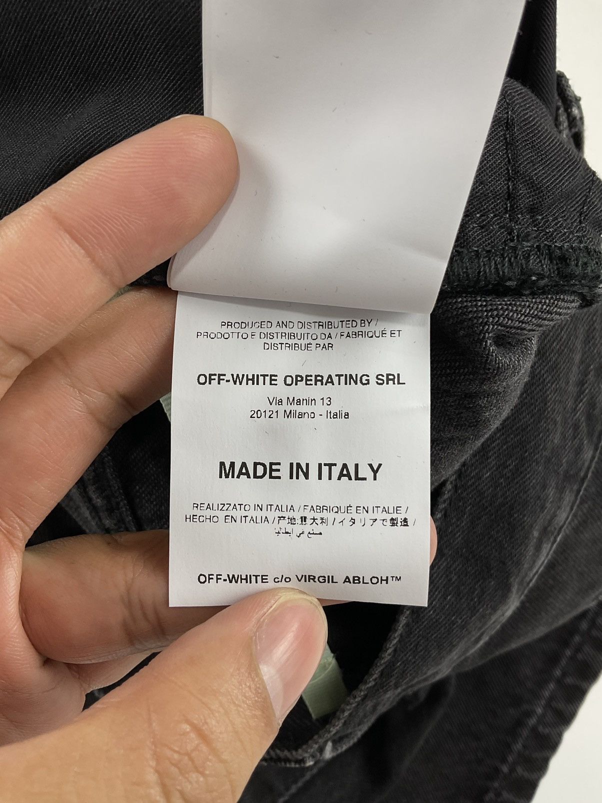 Off-White Off White Denim Short Size US 31 - 12 Thumbnail