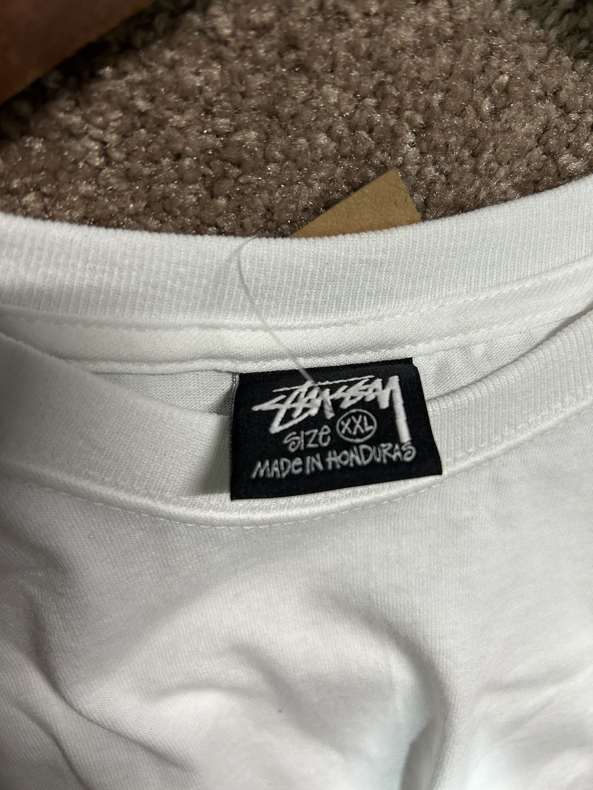 Stussy stussy kitten white tee Size US XXL / EU 58 / 5 - 3 Thumbnail