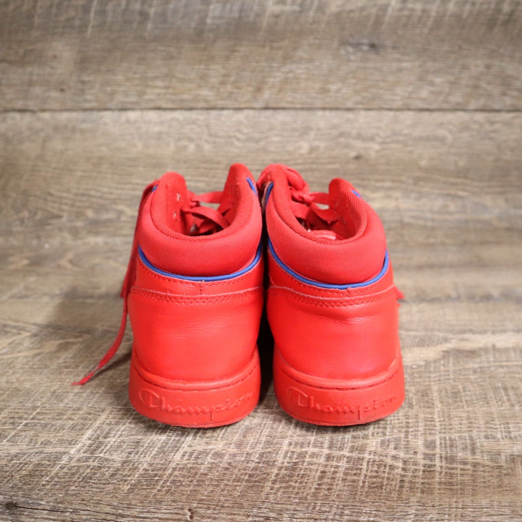 Champion Champion Men Sneaker 3 on 3 High Top Basketball Shoes Red 9.5 W CPS10301M Mens Shoes Basketball Red Size US XL / EU 56 / 4 - 4 Thumbnail