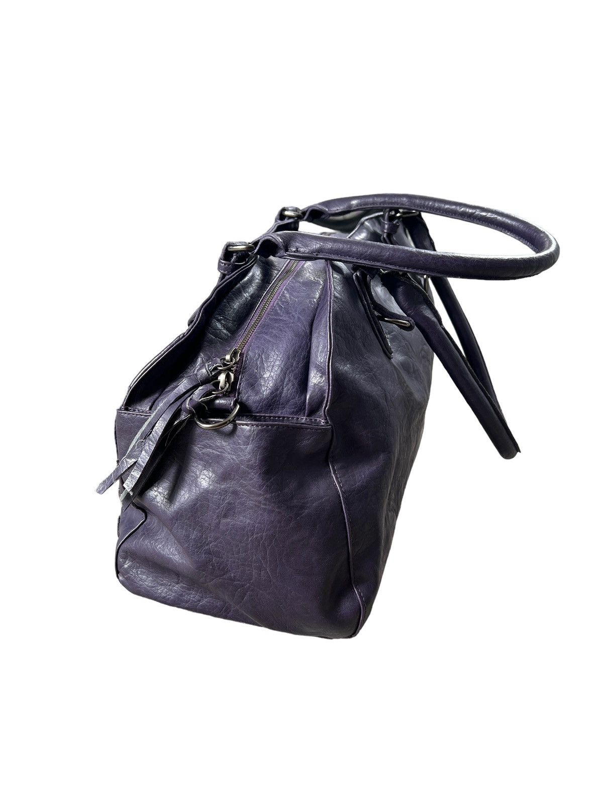 semanticdesign Semantic Design Studded Faux Leather Boston Bag Size ONE SIZE - 7 Thumbnail