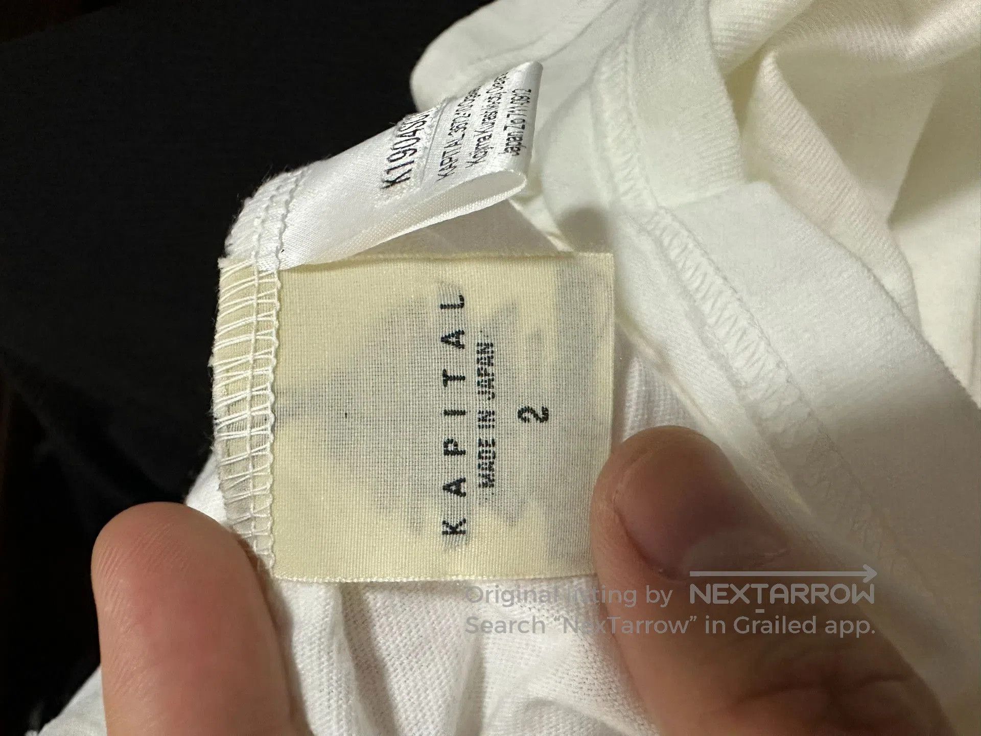 Kapital Kapital No.2 Smiley Face Tee. Size US M / EU 48-50 / 2 - 5 Thumbnail