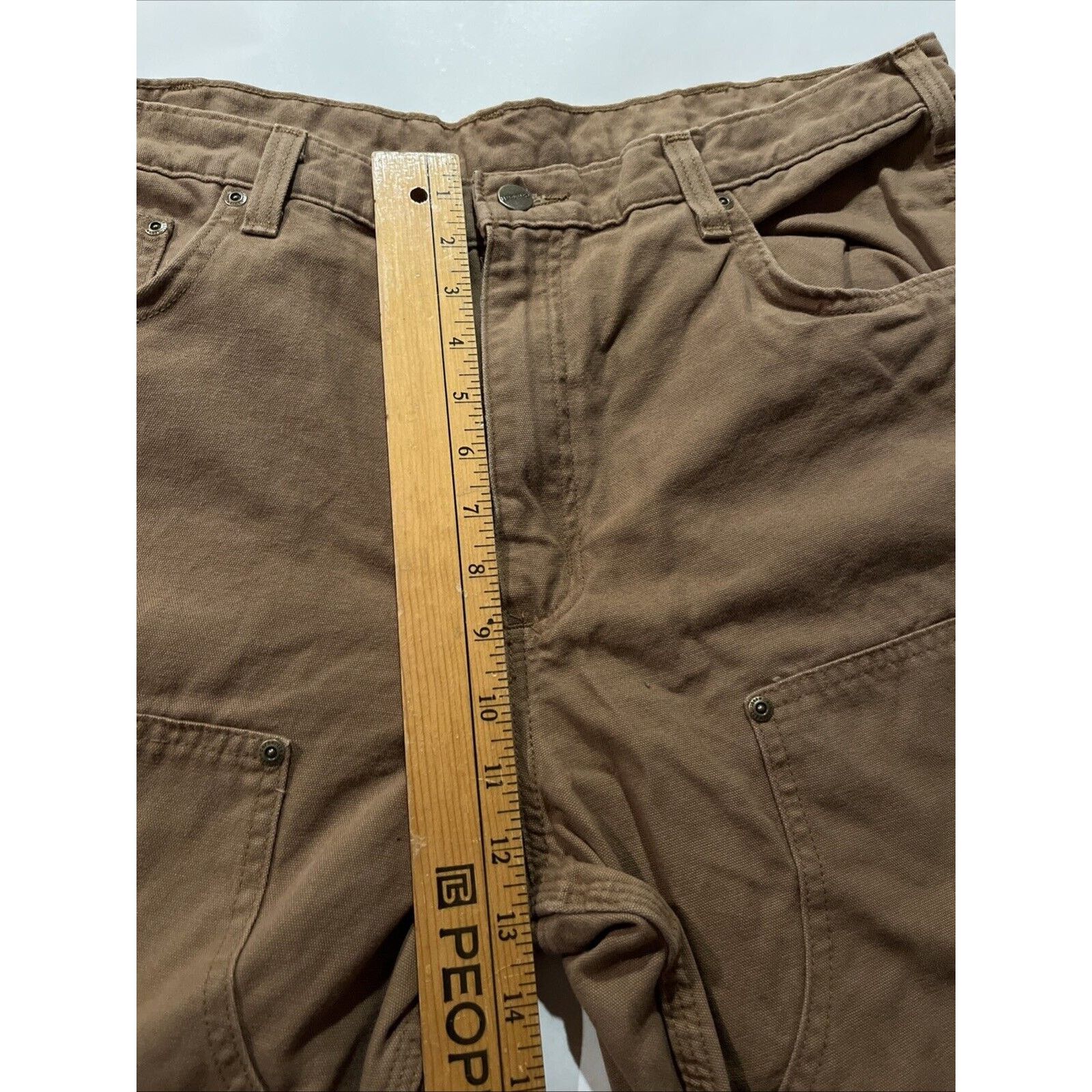 Carhartt Carhartt Canvas Double Knee Pants Men’s 38x30 Brown Workwear Size US 38 / EU 54 - 9 Thumbnail