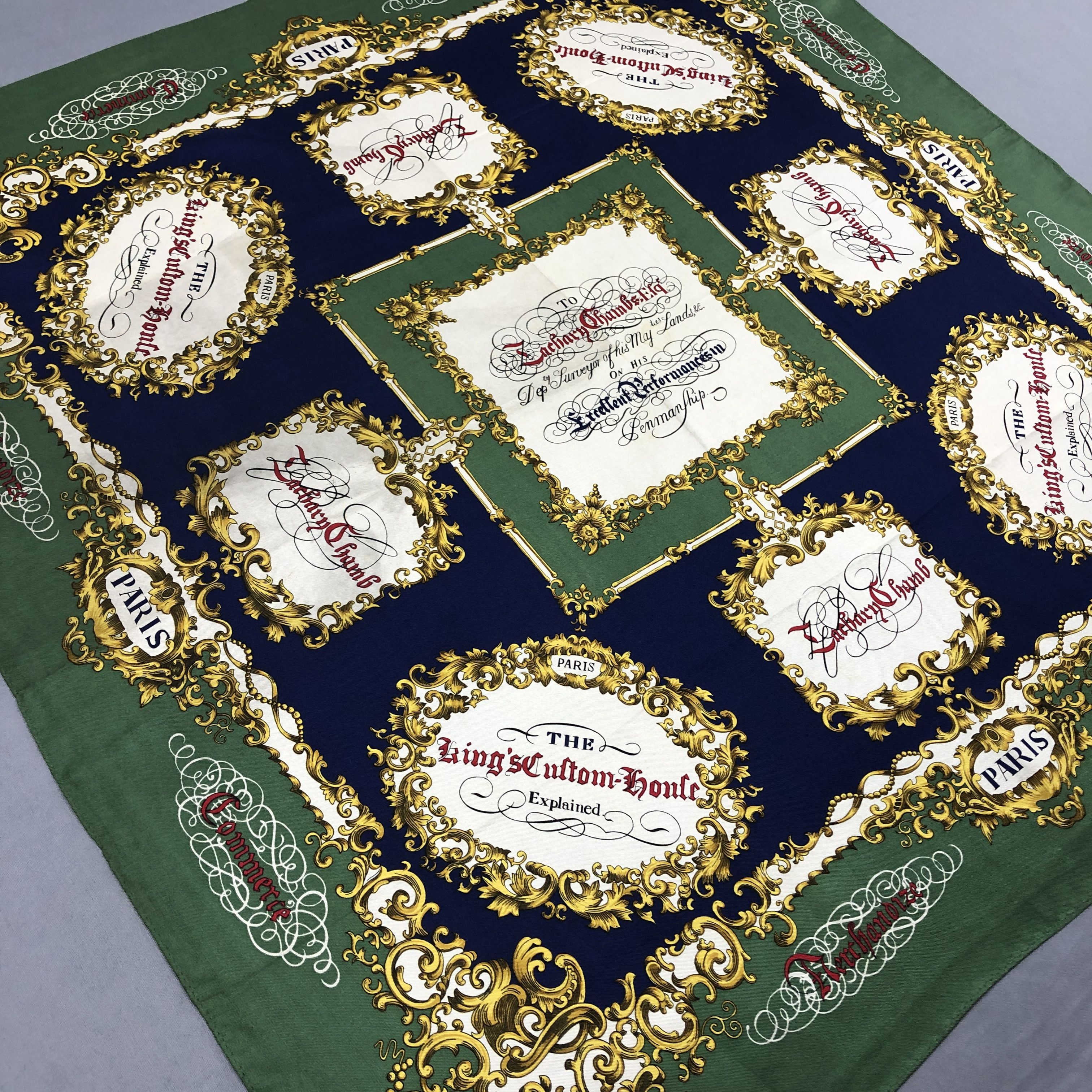 Japanese Brand × Vintage Vintage SILK Scarf Twill Stole Wraps Scarves Size ONE SIZE - 6 Thumbnail
