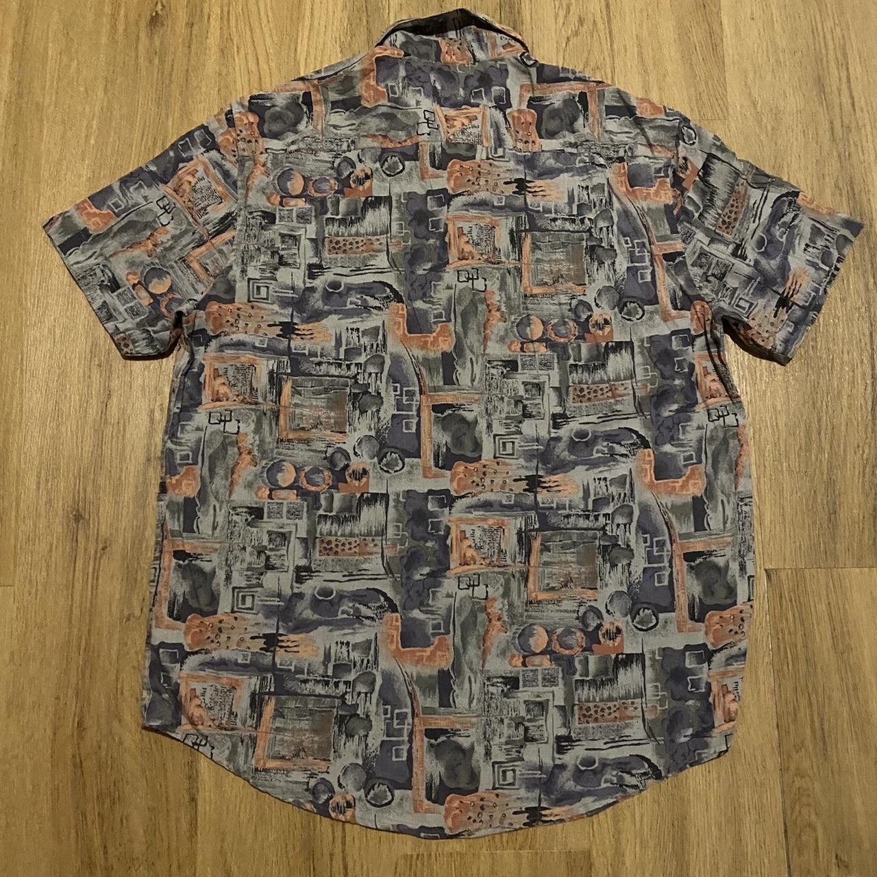 Other Grey and multi-coloured vintage button up shirt Vintage Size US M / EU 48-50 / 2 - 3 Thumbnail