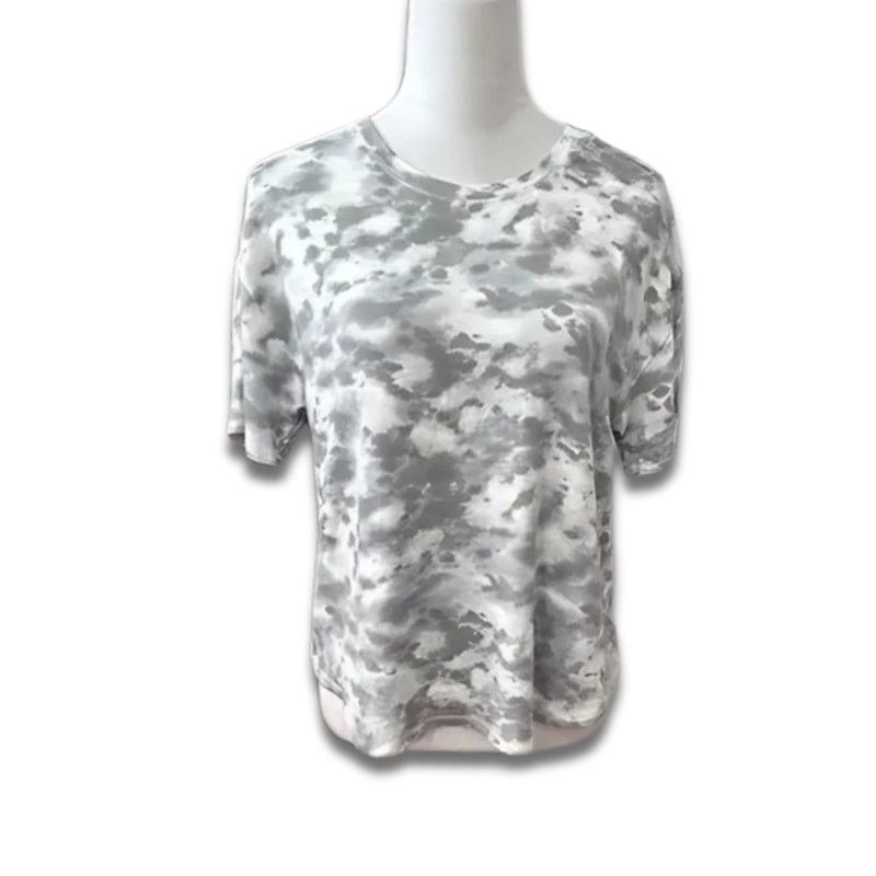 Other Jaclyn Intimate Sleepwear Short Sleeves Crew Neck Gray L NWT Size ONE SIZE - 1 Thumbnail