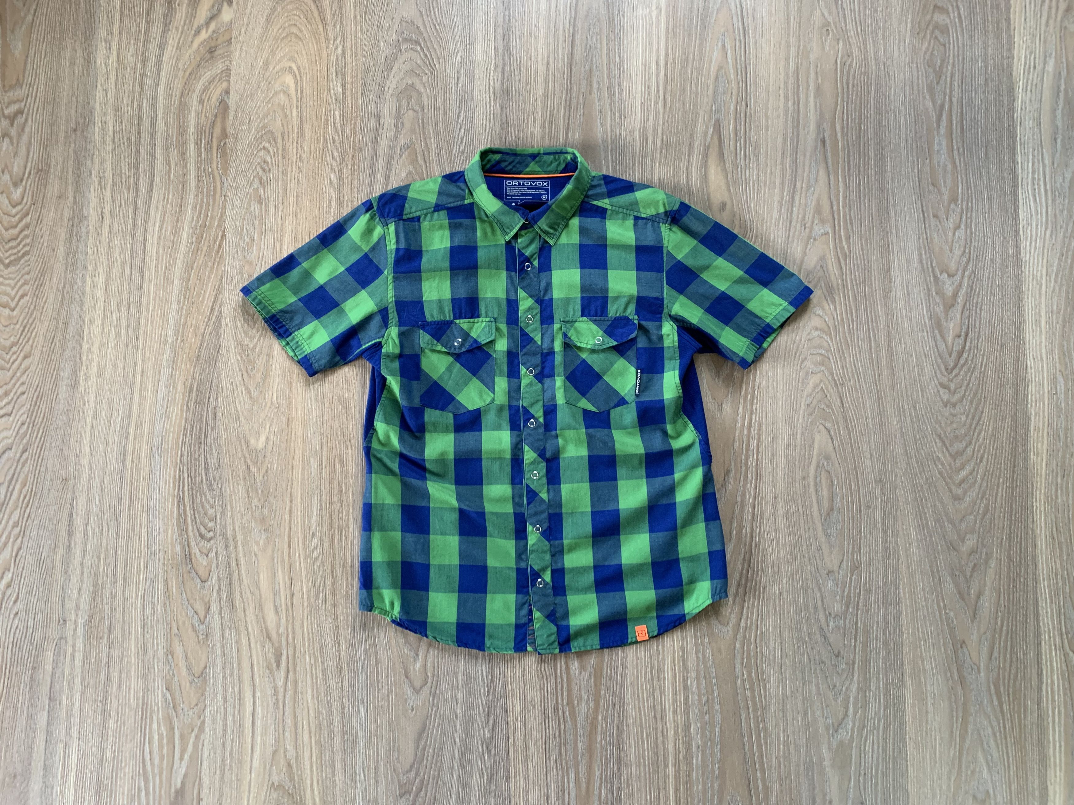 ORTOVOX Men`s Ortovox Plaid Tracking Shirt Size US M / EU 48-50 / 2 - 1 Thumbnail