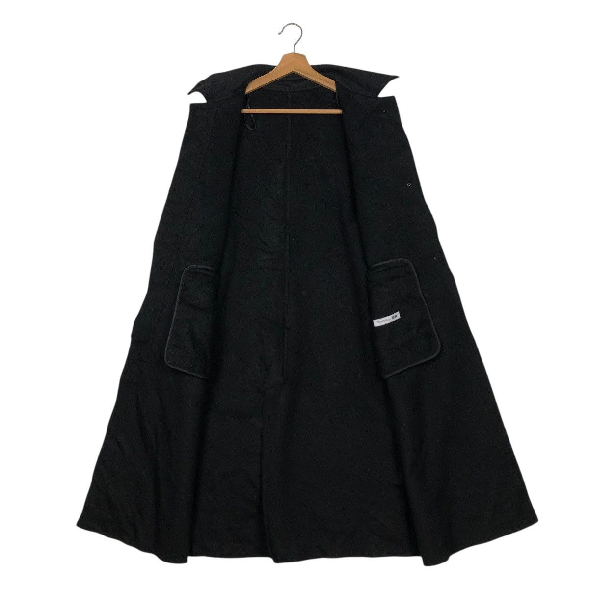 JW Anderson 🔥RICH BLACK OVERSIZED LONG JACKET WOOL JW ANDERSON UNIQLO Size US M / EU 48-50 / 2 - 14 Thumbnail