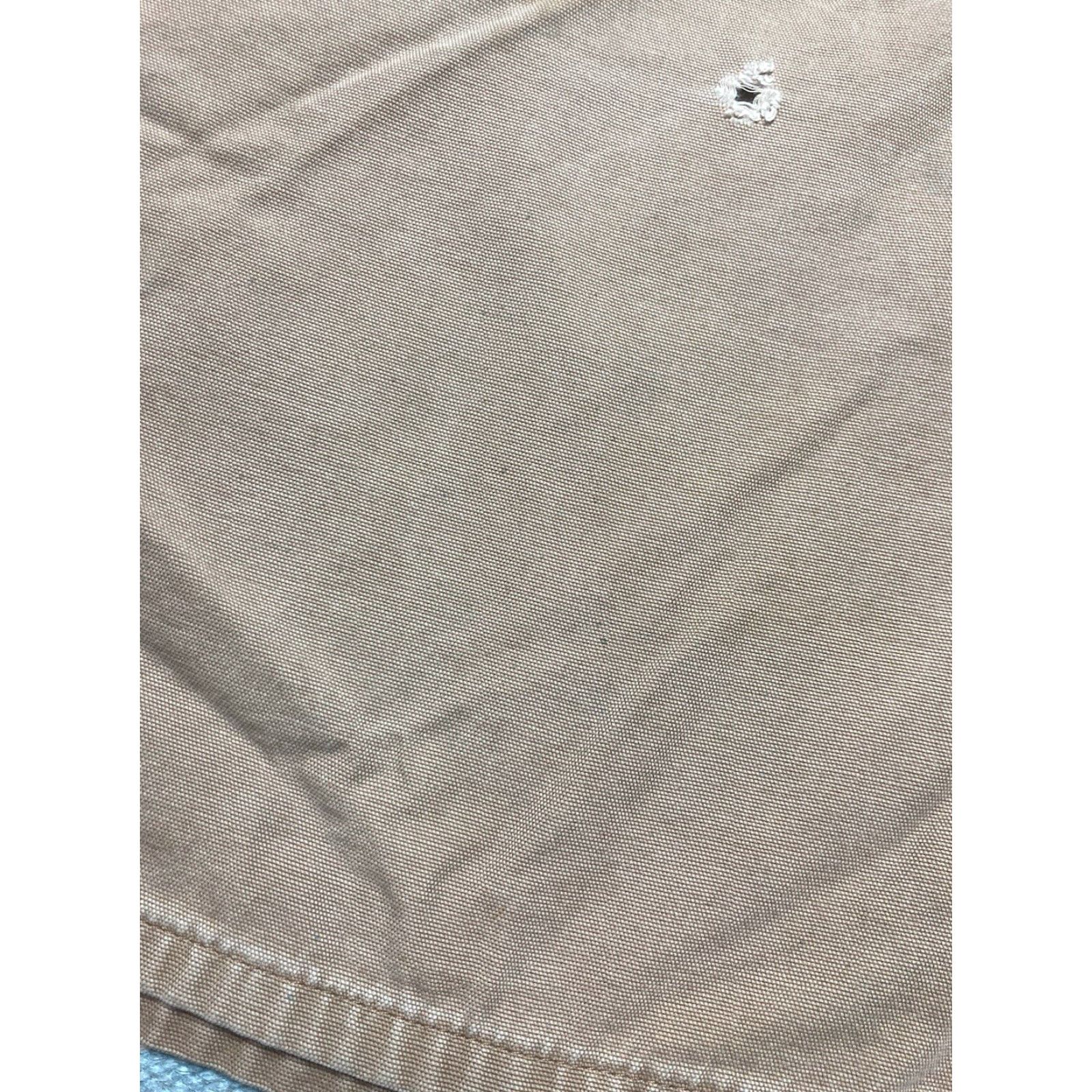 Carhartt VINTAGE Carhartt Carpenter Shorts Duck Canvas 90s Tan Wide Leg Baggy 38 Men's Size US 38 / EU 54 - 7 Thumbnail