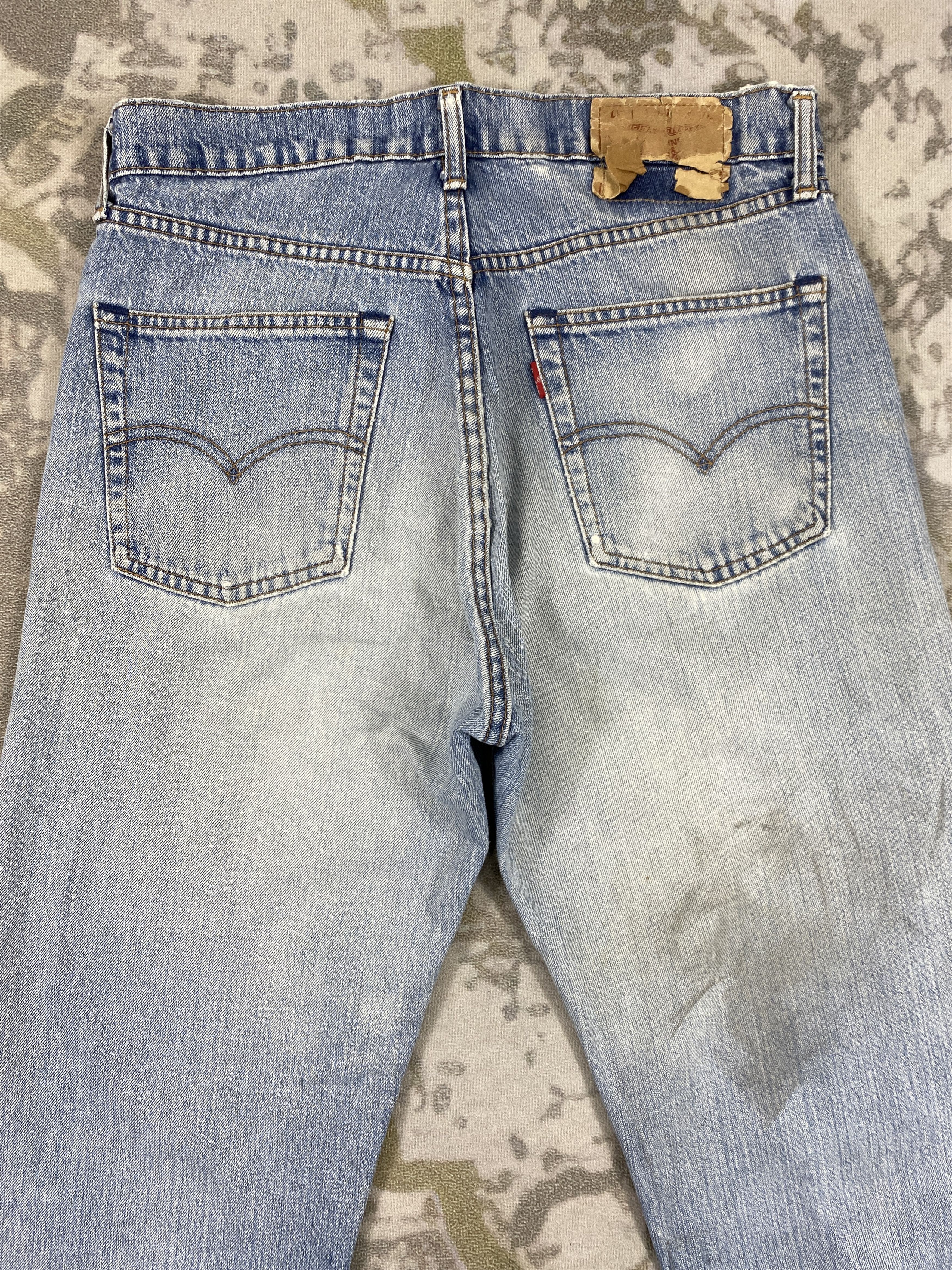 Levi's Distressed Blue Vintage Levi's Jeans 32x30 Denim - JN3452 Size US 32 / EU 48 - 4 Thumbnail