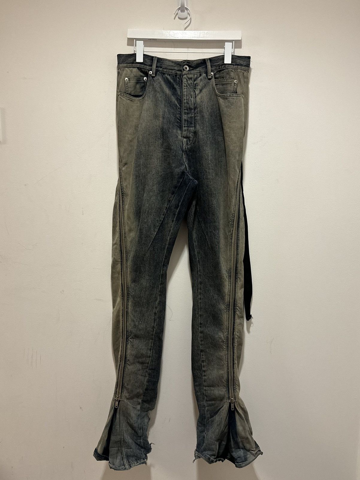 Rick Owens Rick Owens Mineral Pearl Bolan Denim Size US 30 / EU 46 - 1 Thumbnail