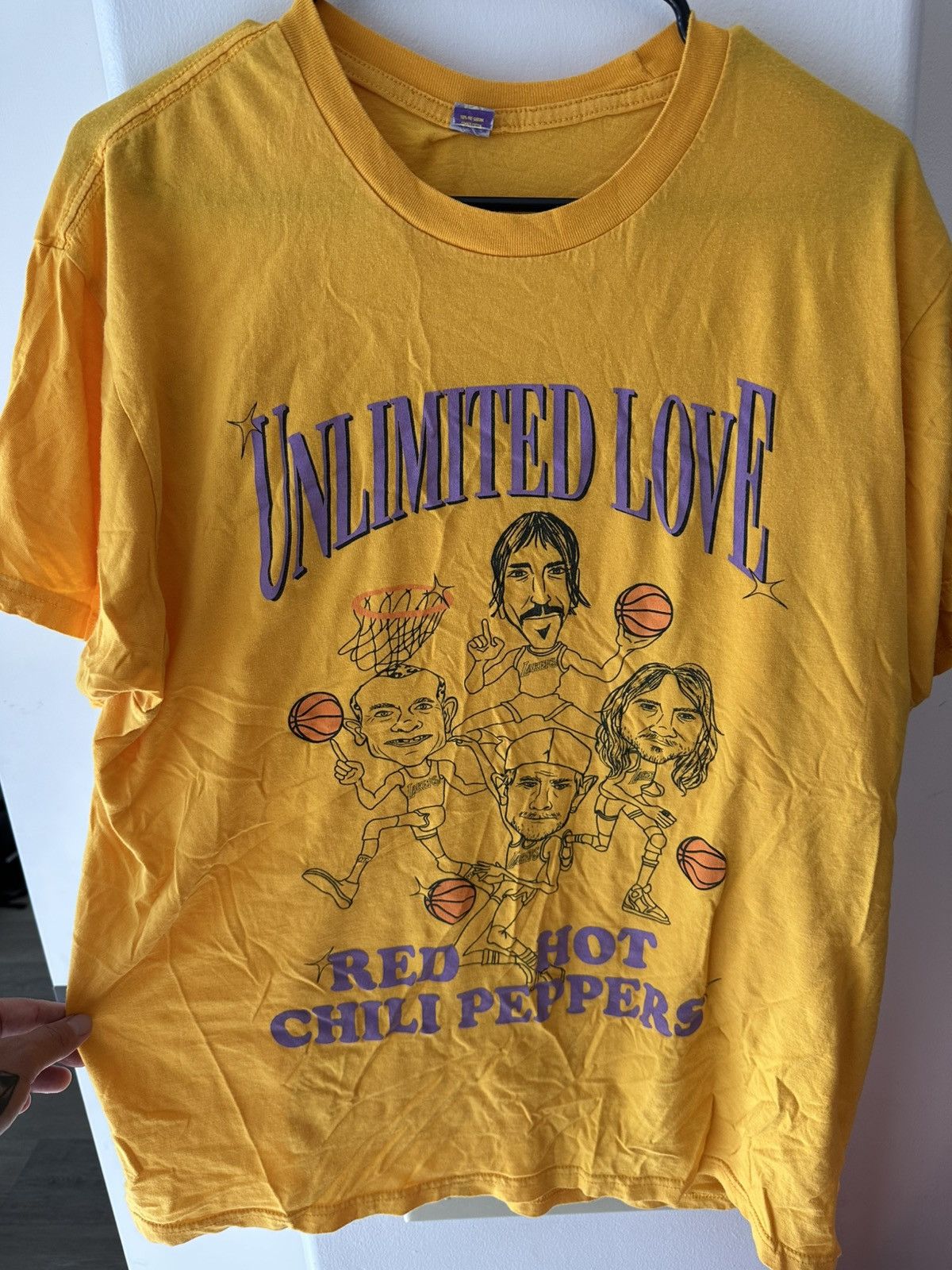 Other Red Hot Chili Peppers LAKERS NBA tee Size US XL / EU 56 / 4 - 1 Thumbnail