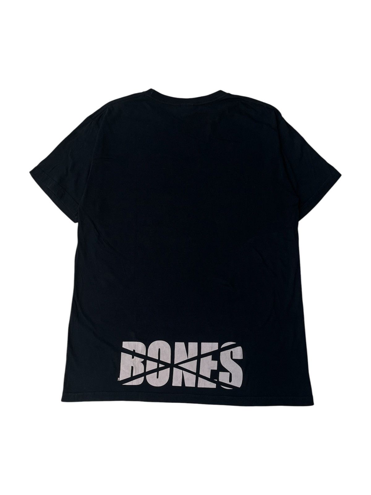 Bones Skateboards Bones Skateboard Print Tag Black 90s (Rare). Size US L / EU 52-54 / 3 - 4 Thumbnail