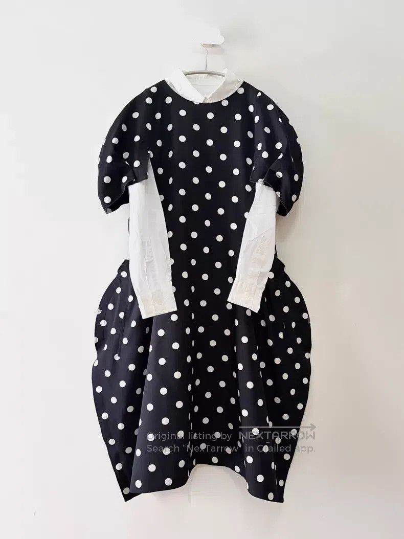 Comme des Garcons Comme des Garcons Planar 2D polka-dot dress, size S Size S / US 4 / IT 40 - 1 Thumbnail