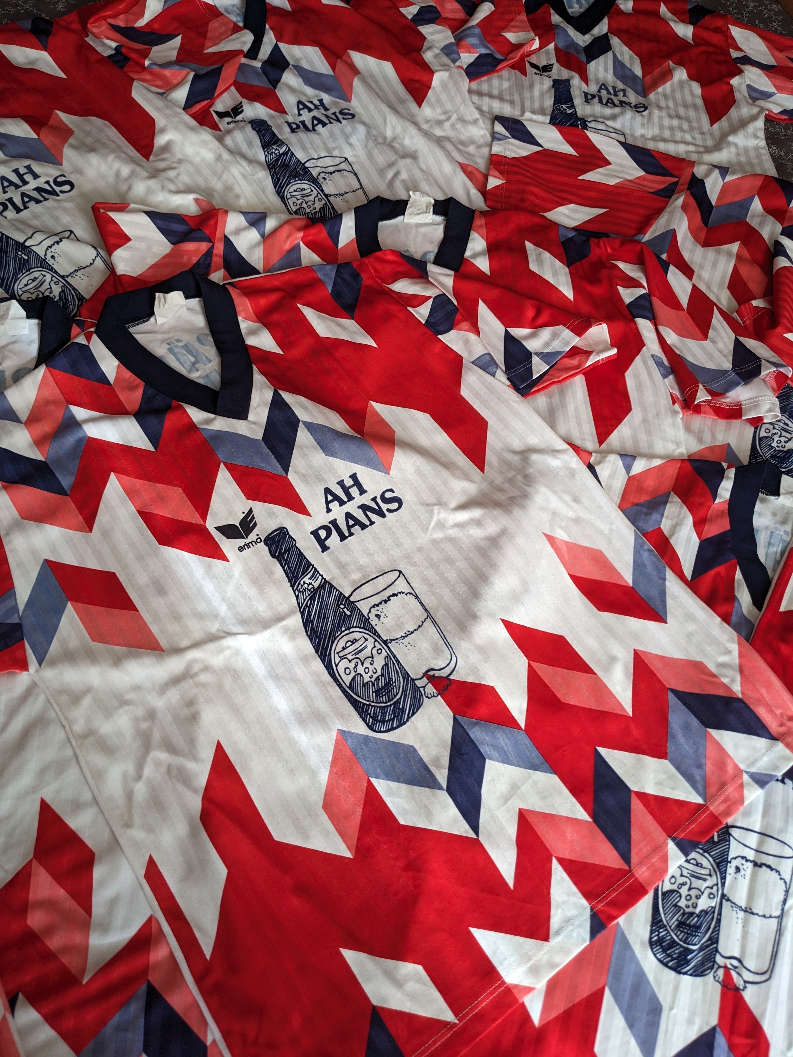 Erima × Vintage 12 Erima Vintage Soccer Football Shirts Jersey L/XL Ah pians Size US L / EU 52-54 / 3 - 7 Thumbnail