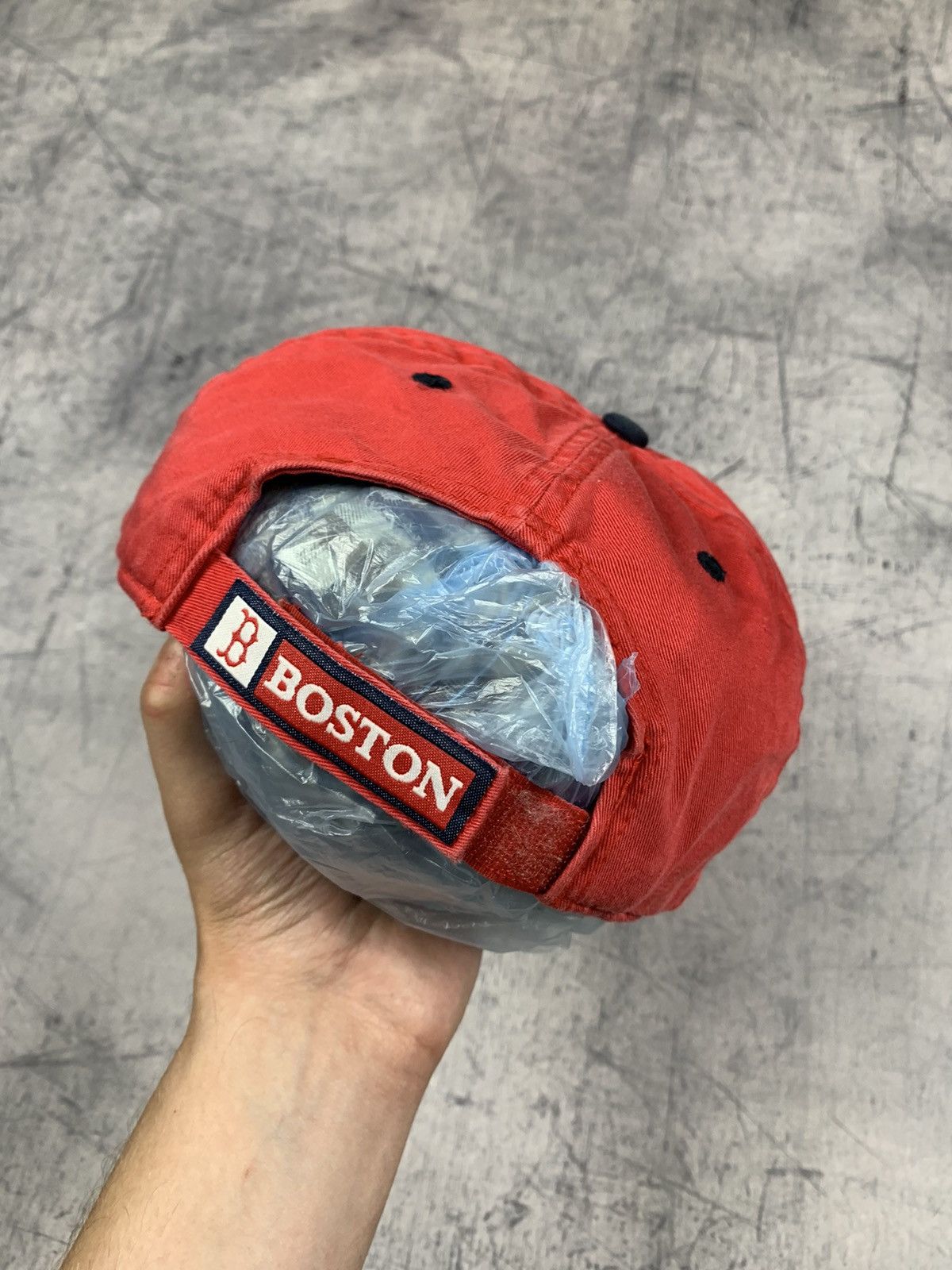 New Era Vintage Y2K New Era Boston Red Sox Faded Cap Hat One Size Size ONE SIZE - 3 Thumbnail