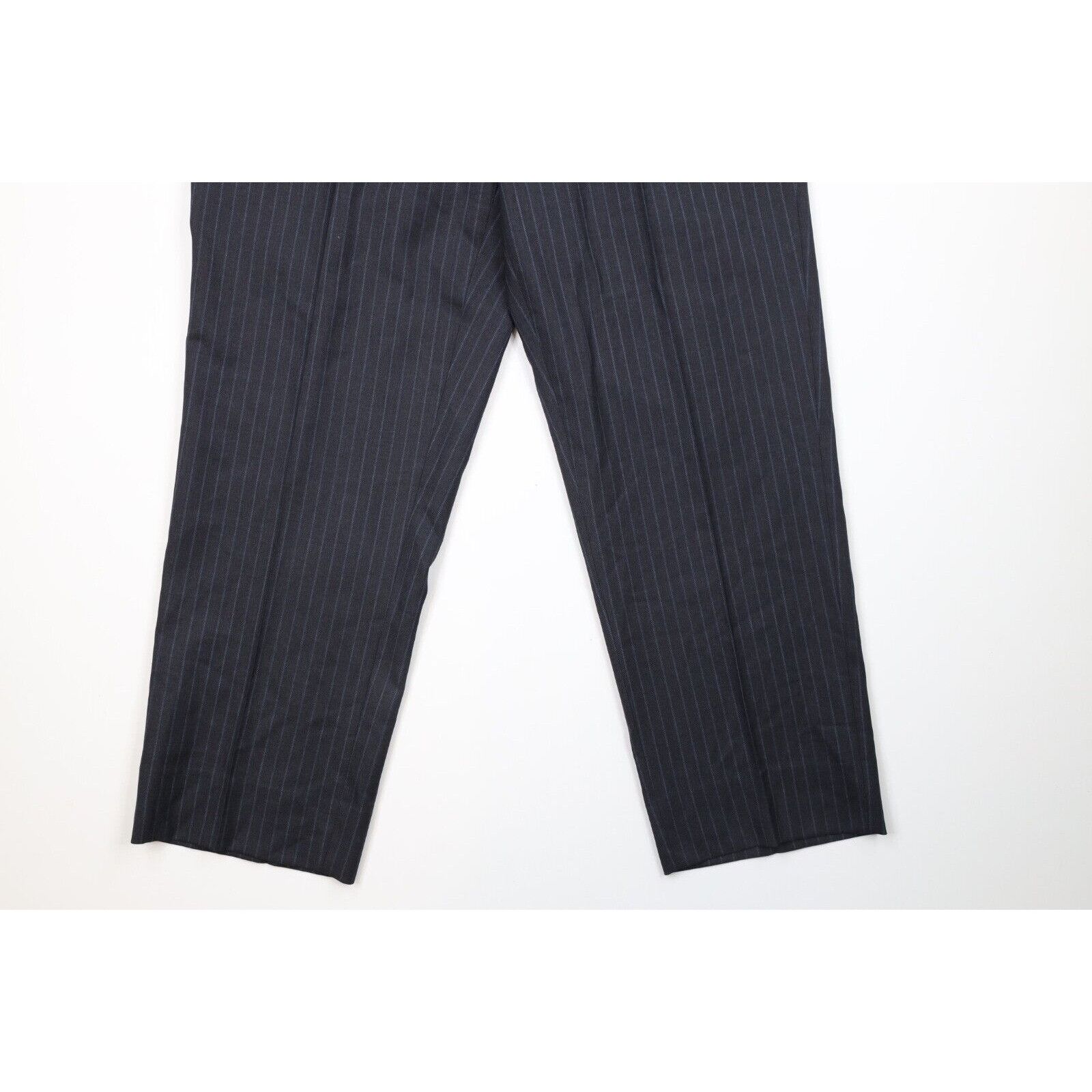 Etro Etro Milano 2 Piece Wool Pinstriped Suit Size 44R - 15 Thumbnail