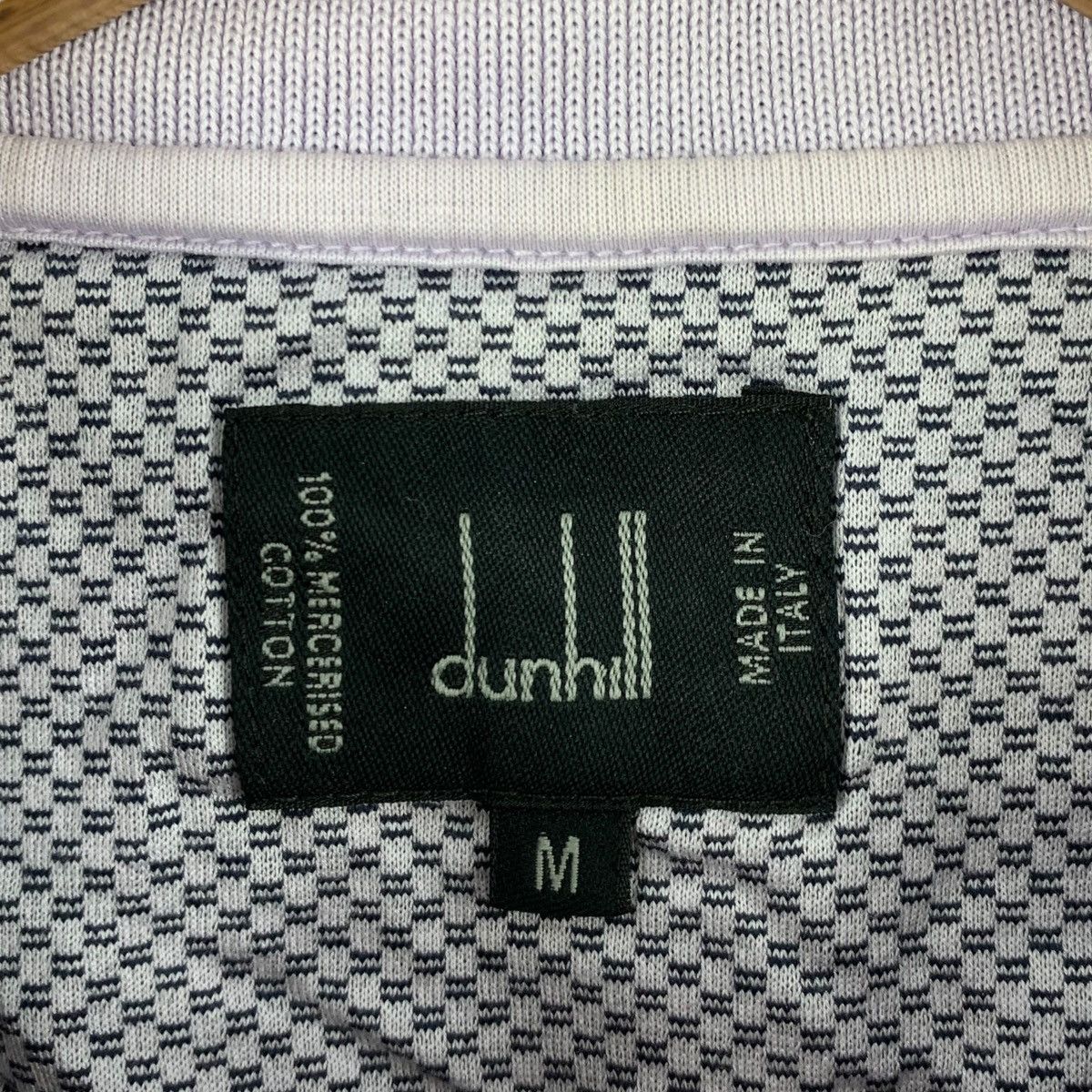 Alfred Dunhill Vintage DUNHILL LONDON Monogram Mercerised Cotton Tee Size US M / EU 48-50 / 2 - 6 Thumbnail