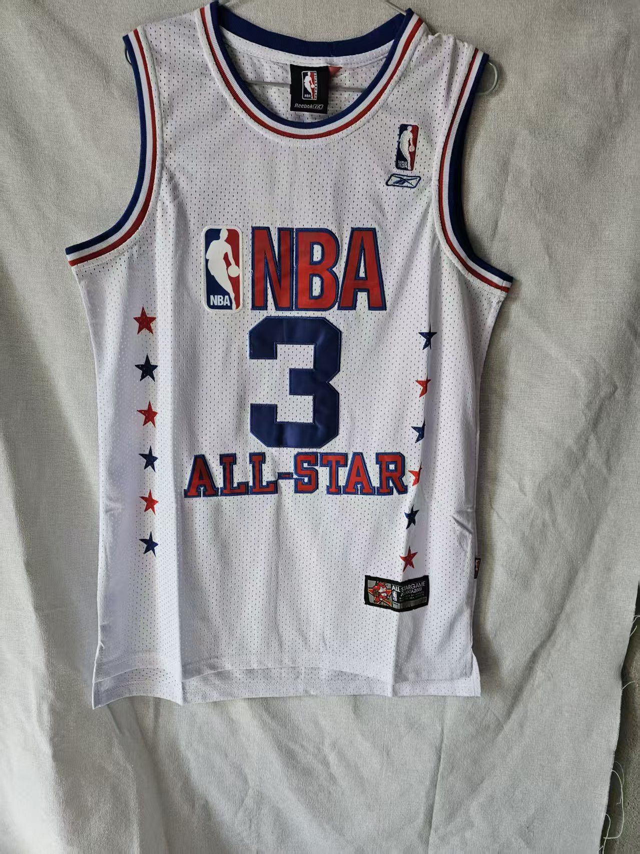 NBA 2003 Nba All Star 3 Allen Iverson Jersey Stitched Size US M / EU 48-50 / 2 - 1 Thumbnail