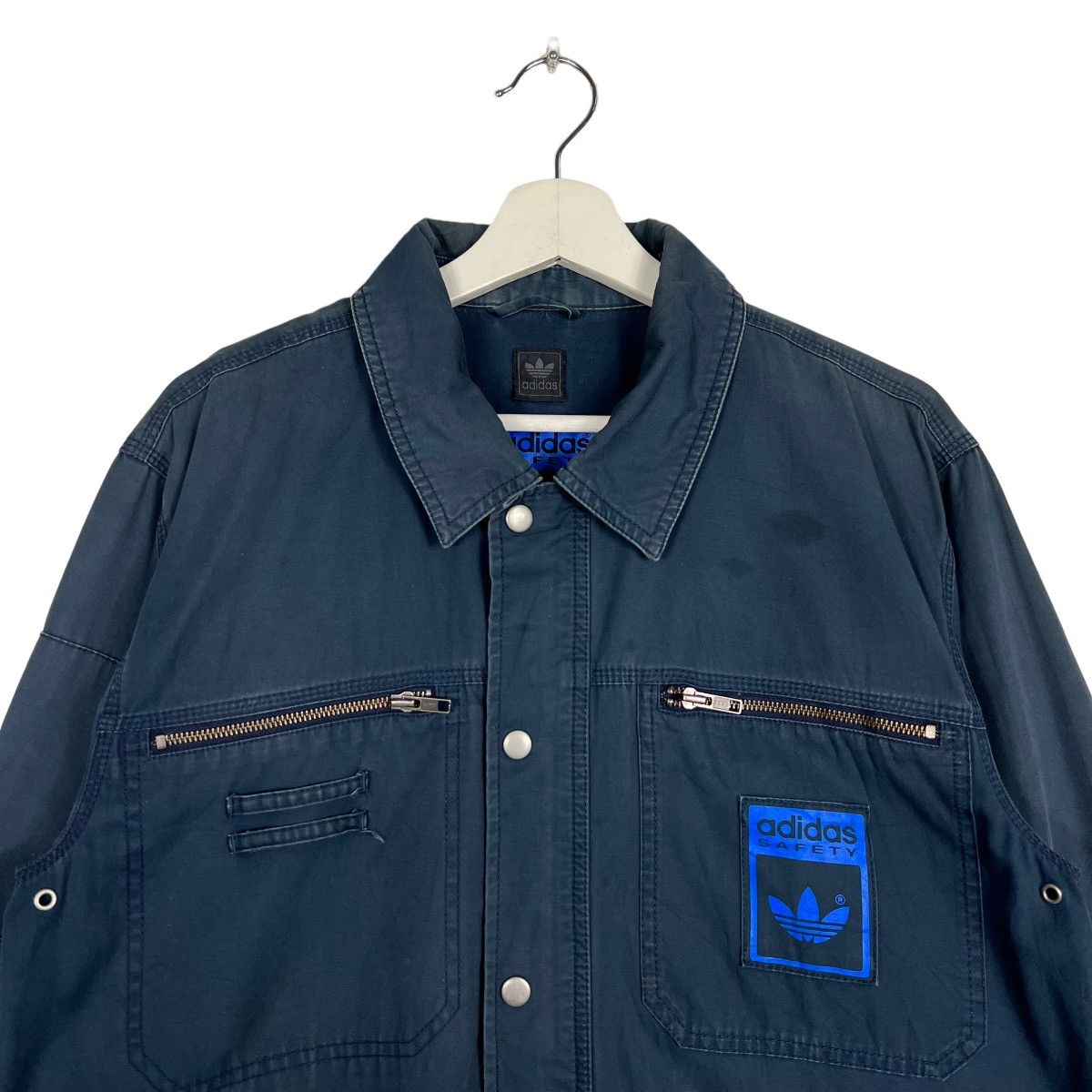 Adidas 🔥 VINTAGE ADIDAS SAFETY CARGO UTILITY JACKET Size US M / EU 48-50 / 2 - 3 Thumbnail