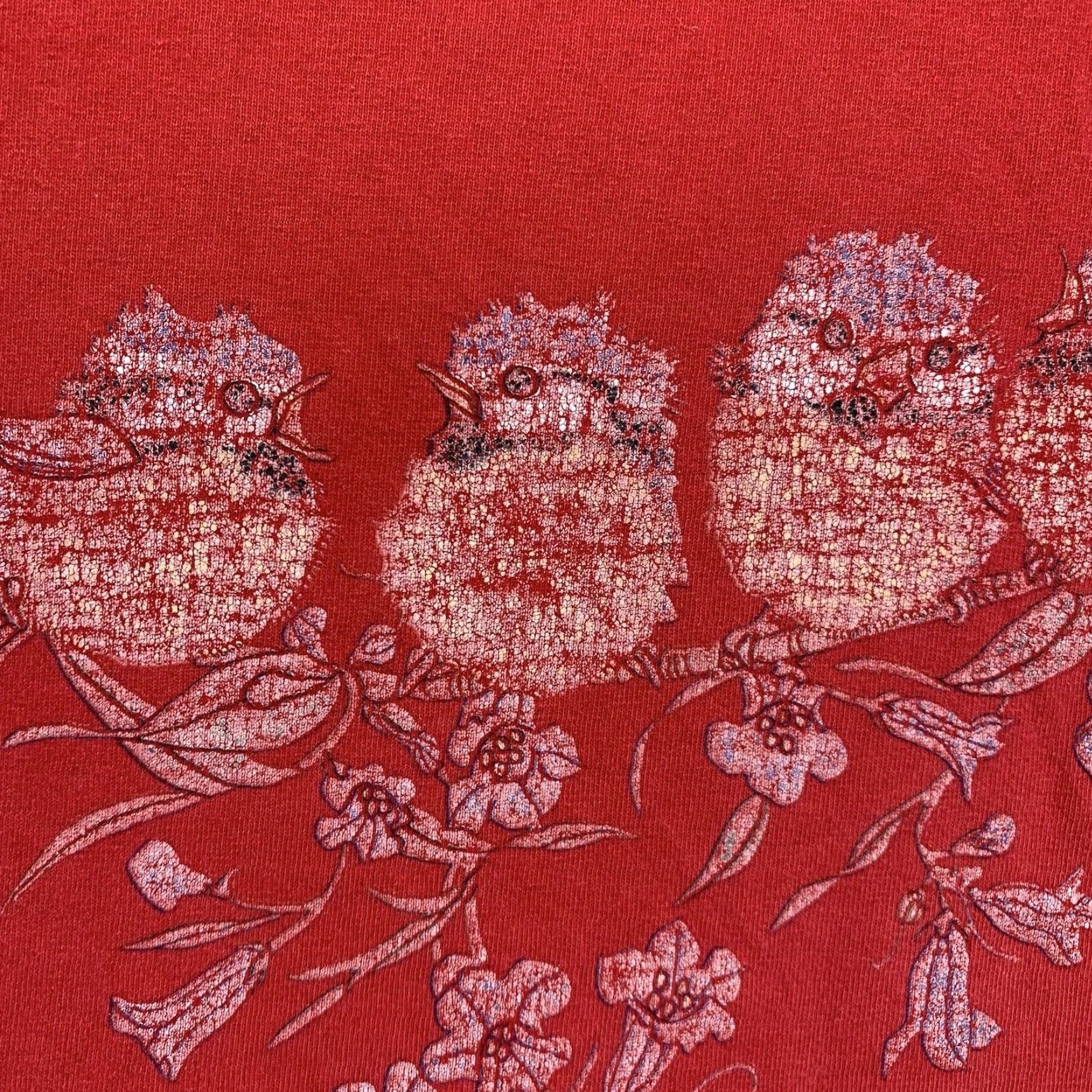 Vintage VINTAGE South Dakota T-Shirt Unisex Adults 2XL Red Bird Graphic Print Cottagecore 90s Size US XXL / EU 58 / 5 - 5 Thumbnail