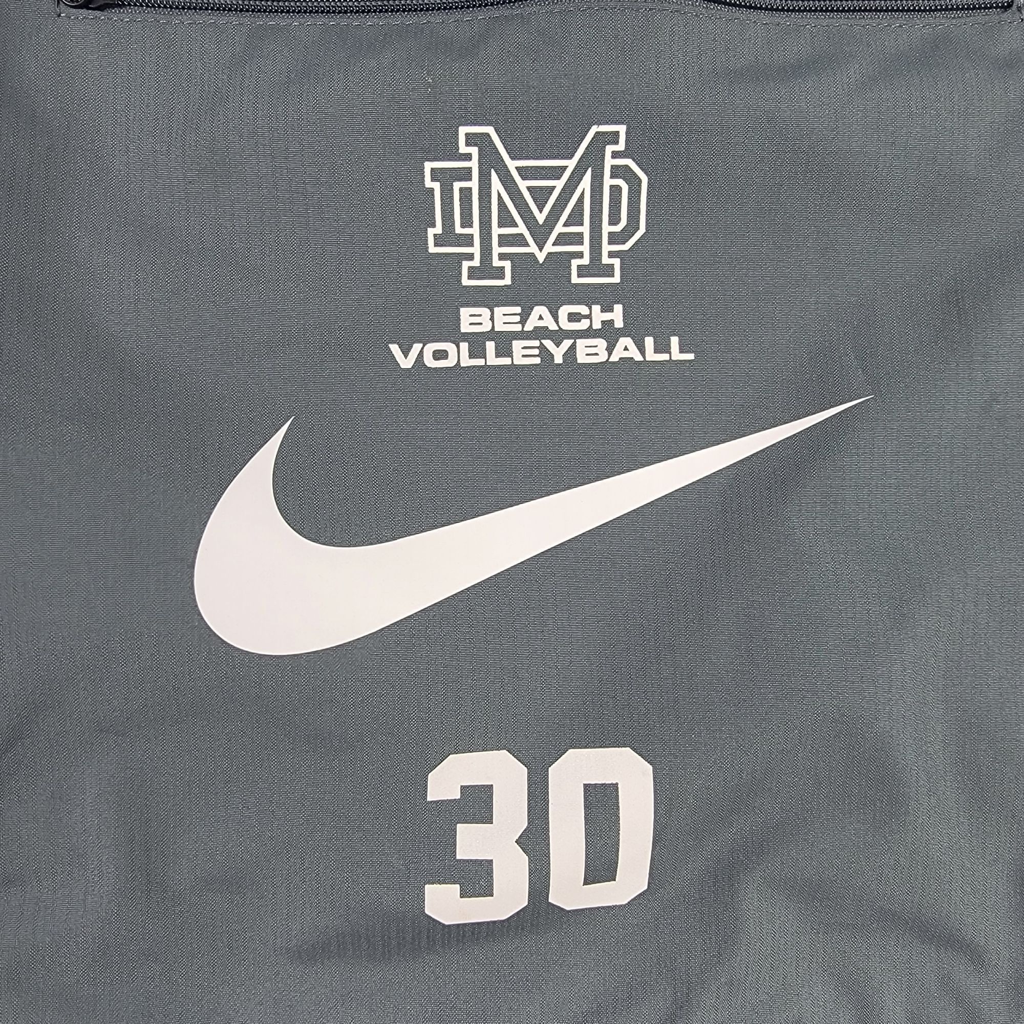 Nike Nike DM Beach Volleyball Gray Drawstring Backpack Lightweigh Size ONE SIZE - 3 Thumbnail