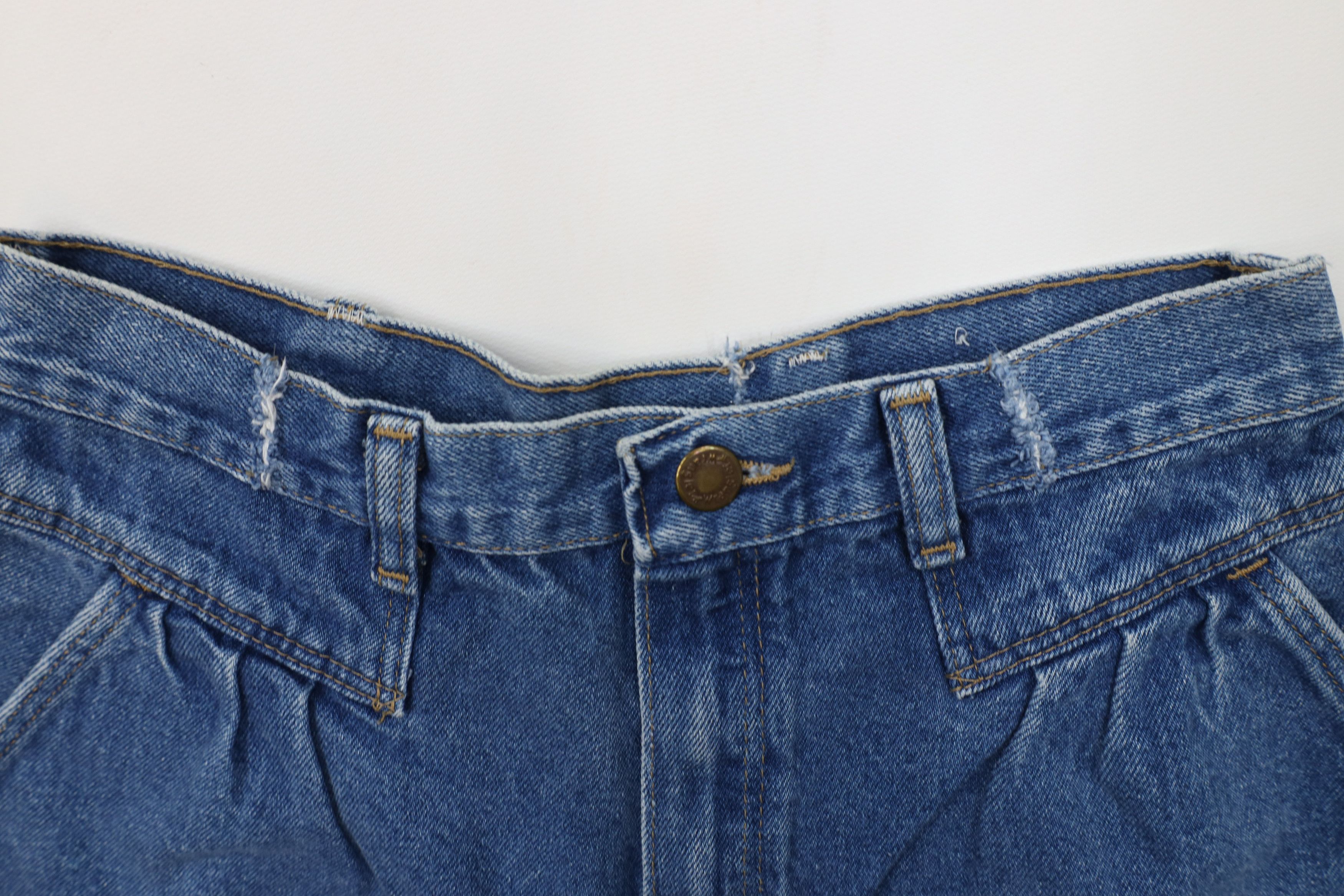 Wrangler Vintage 70s 80s Wrangler Relaxed Fit Tapered Leg Jeans USA Size 34" / US 12 / IT 48 - 5 Thumbnail