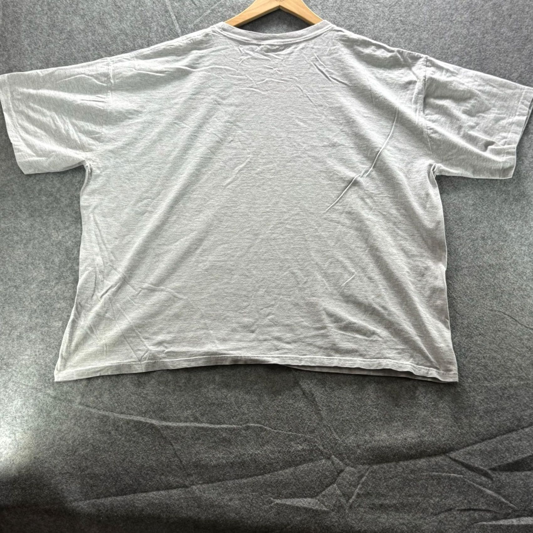 Reebok VINTAGE Reebok Shirt Mens 3XL Gray Center Logo Graphic Tee Crewneck Short Sleeve Cotton Jersey T-Shirt Size US XXL / EU 58 / 5 - 7 Thumbnail