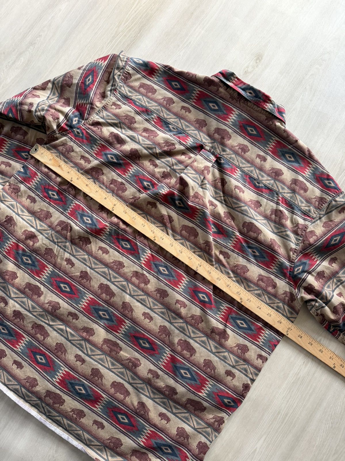Roundtree & Yorke Vtg Outfitters Roundtree Yorke Aztec Buffalo Southwest XL Size US XL / EU 56 / 4 - 5 Thumbnail