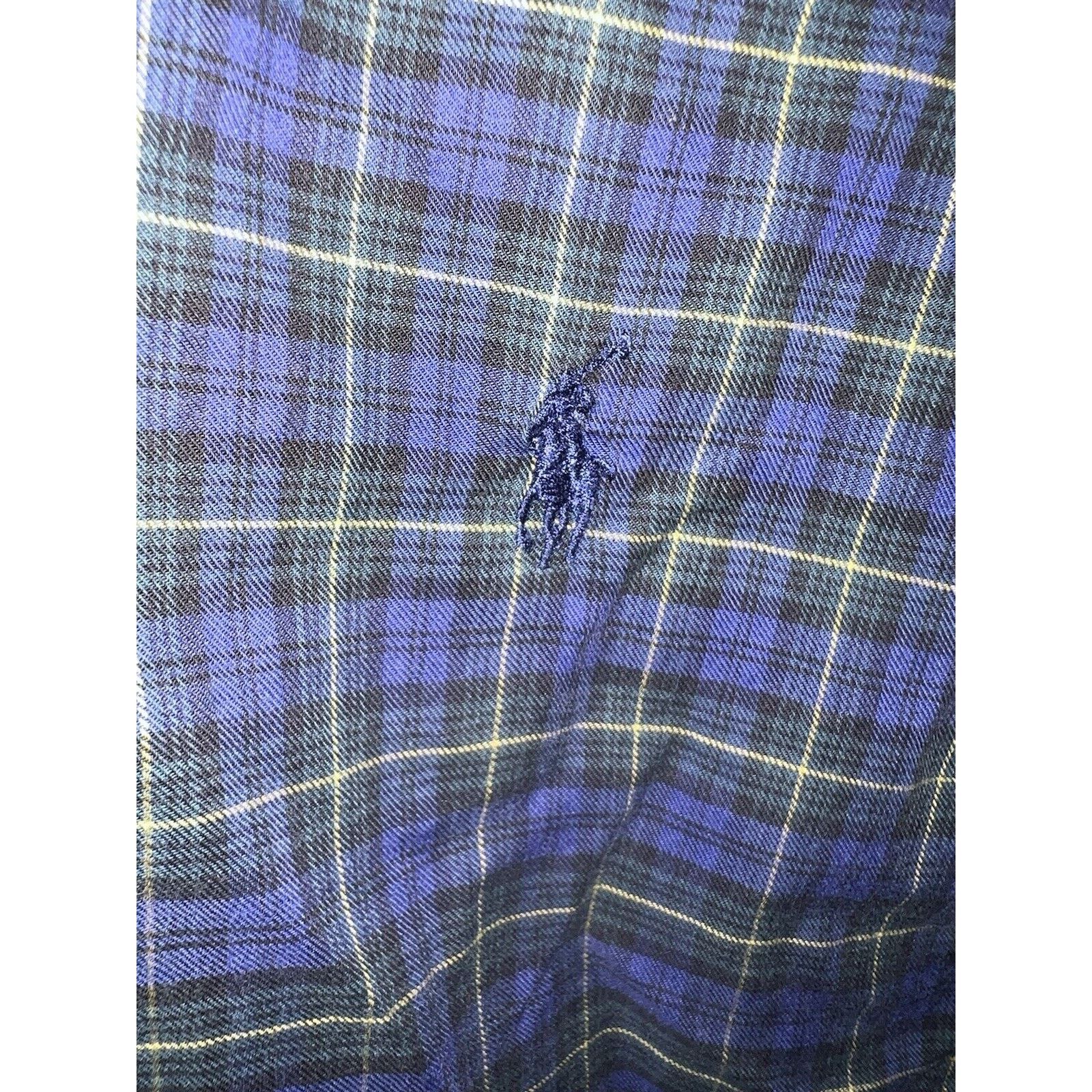 Polo Ralph Lauren Polo Ralph Lauren Button Up Shirt Oxford Mens Medium Plaid Size US M / EU 48-50 / 2 - 3 Thumbnail