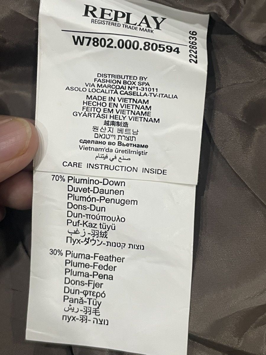 Replay Replay Jacket Size US S / EU 44-46 / 1 - 6 Thumbnail
