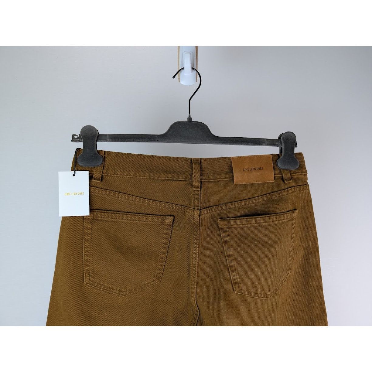 Aime Leon Dore o1rshd1 Garment Dyed Straight Fit Denim in Tapenade Size US 32 / EU 48 - 12 Thumbnail