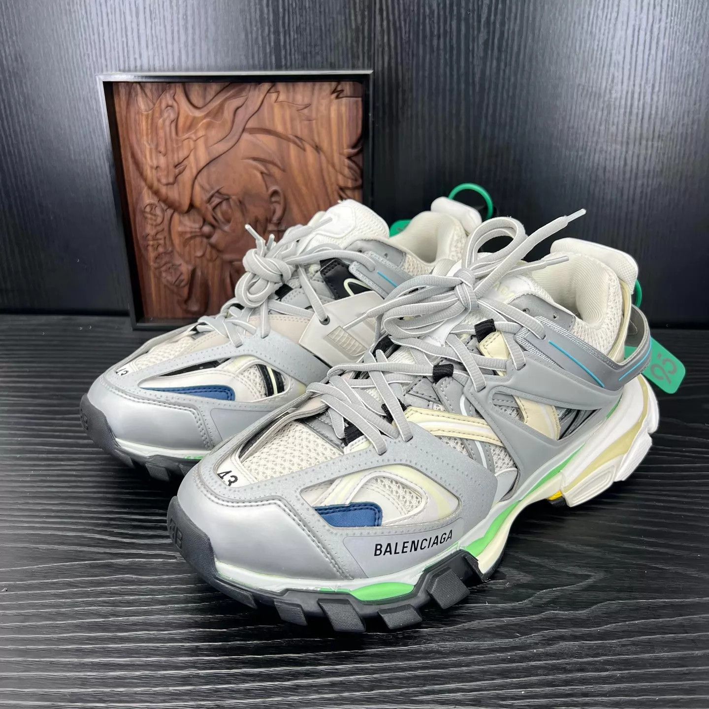 Balenciaga Gray Low-Top Sneakers Size 10 Size US 10 / EU 43 - 1 Thumbnail