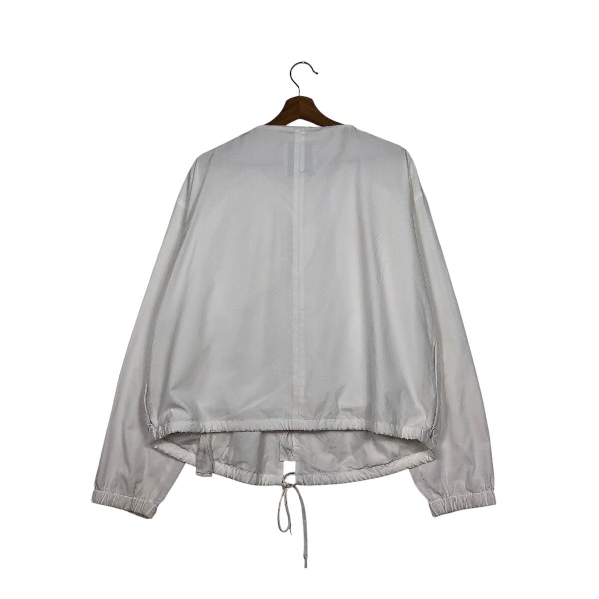Japanese Brand Rich White Parachute Bike Jacket Unused Refinement Garments Size US M / EU 48-50 / 2 - 10 Thumbnail
