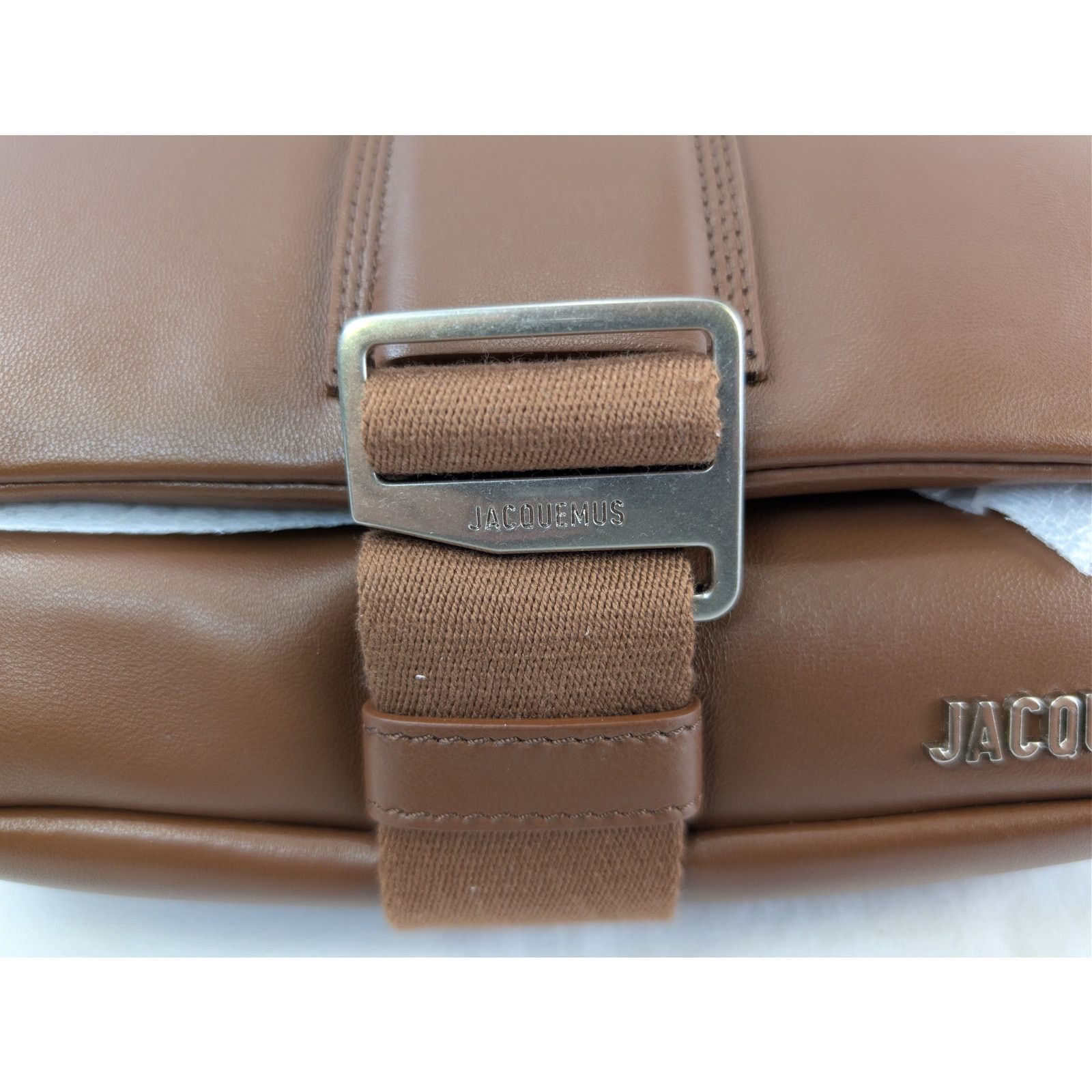 Jacquemus o1rshd1 Size: OS / La Banane Bambimou leather belt bag brown Size ONE SIZE - 5 Thumbnail